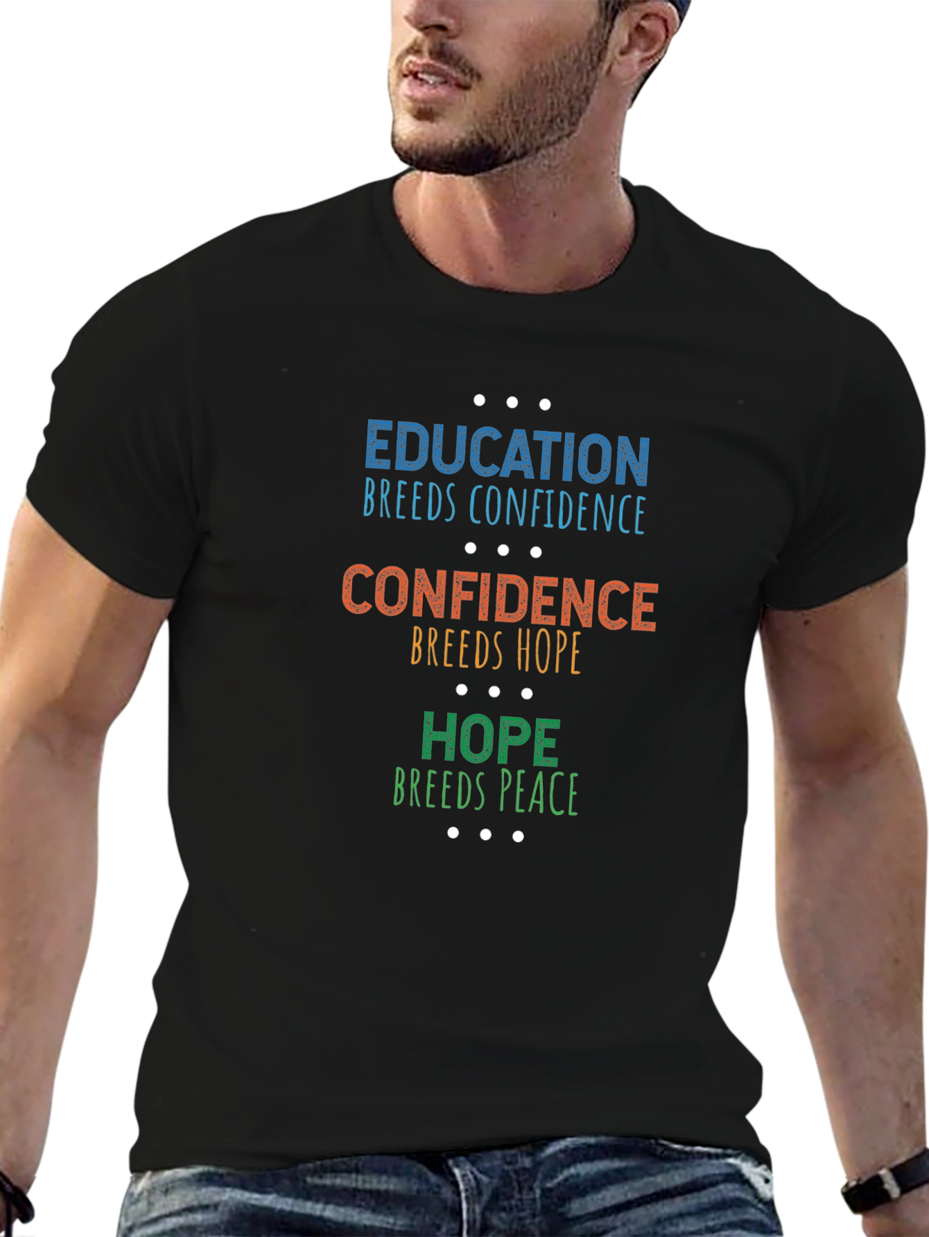 Education Breeds Confidence Graphic Tee