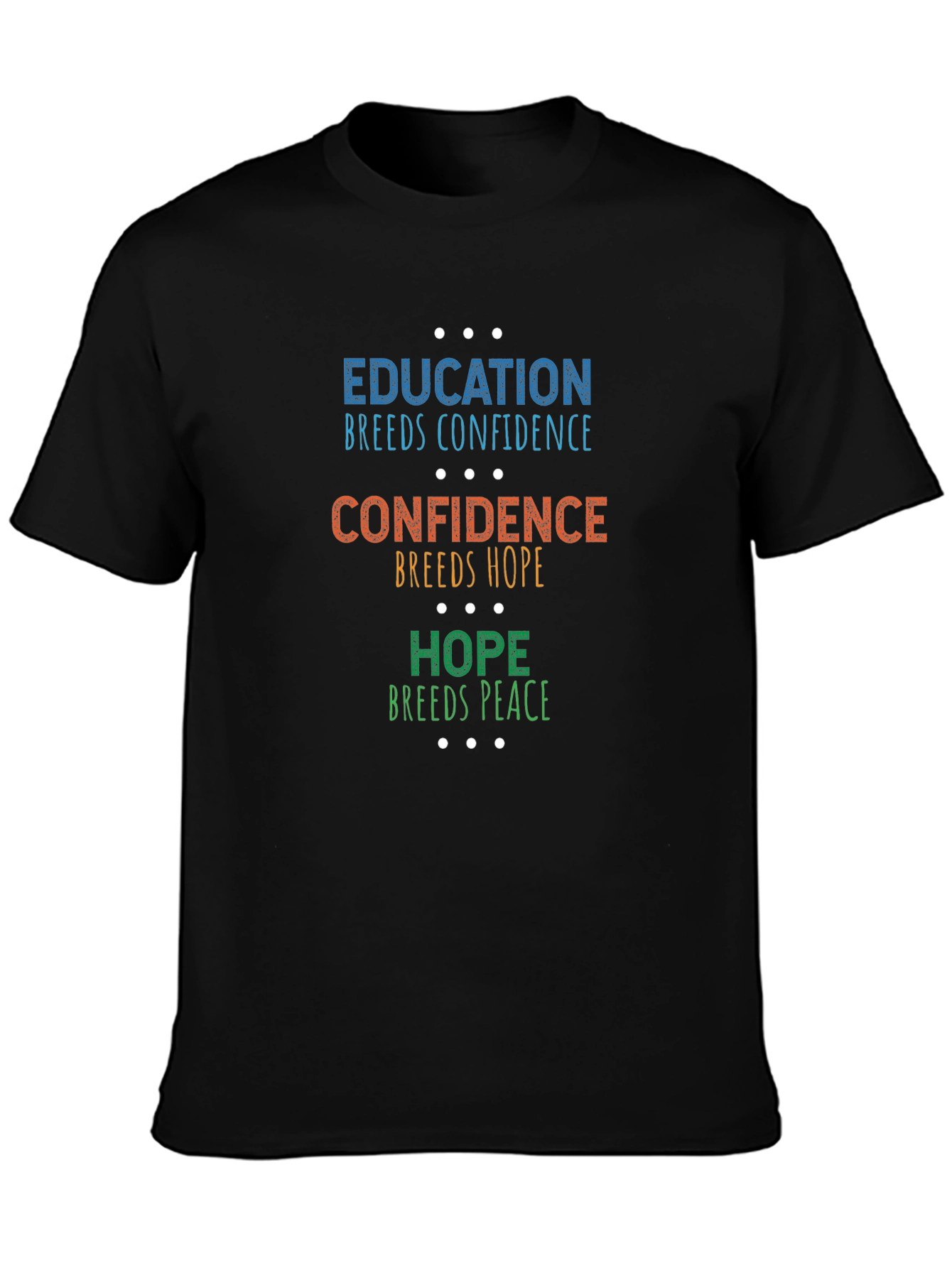 Education Breeds Confidence Graphic Tee