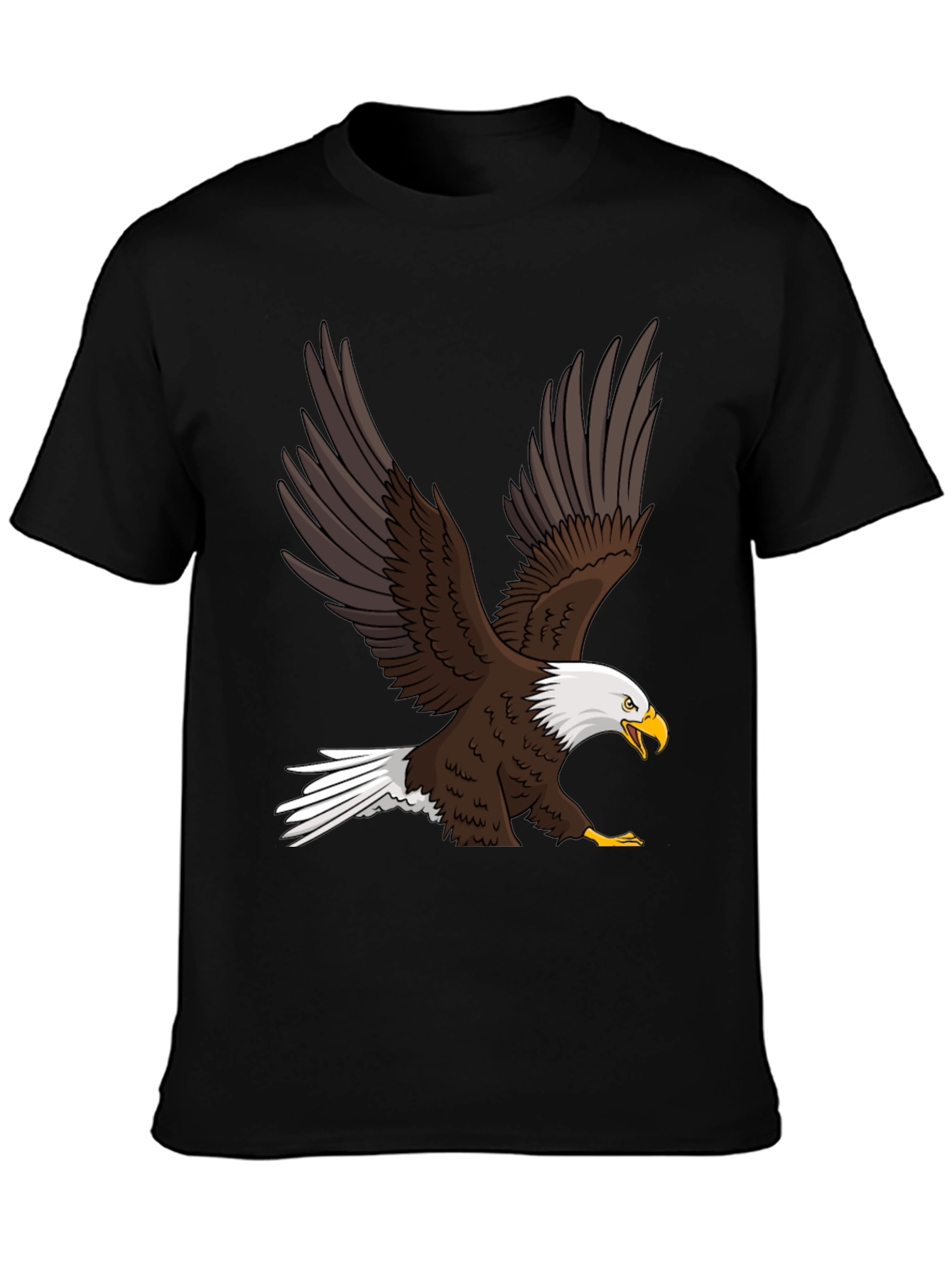 Eagle Graphic Tee - Mens Black T-Shirt