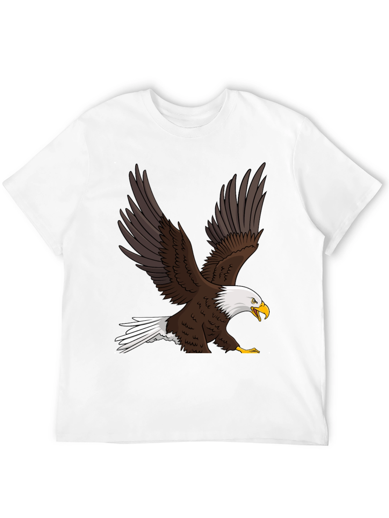 Eagle Graphic Tee - Mens Black T-Shirt