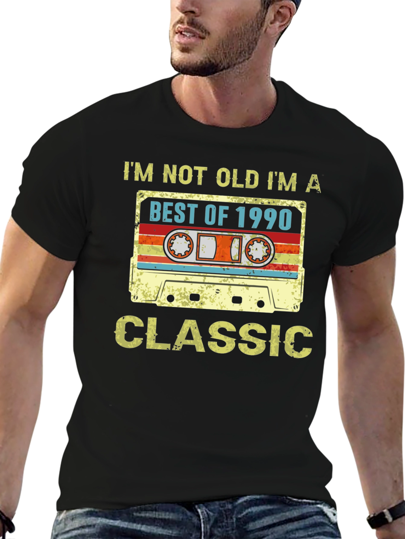 Best of 1990 Cassette Tape Graphic T-Shirt