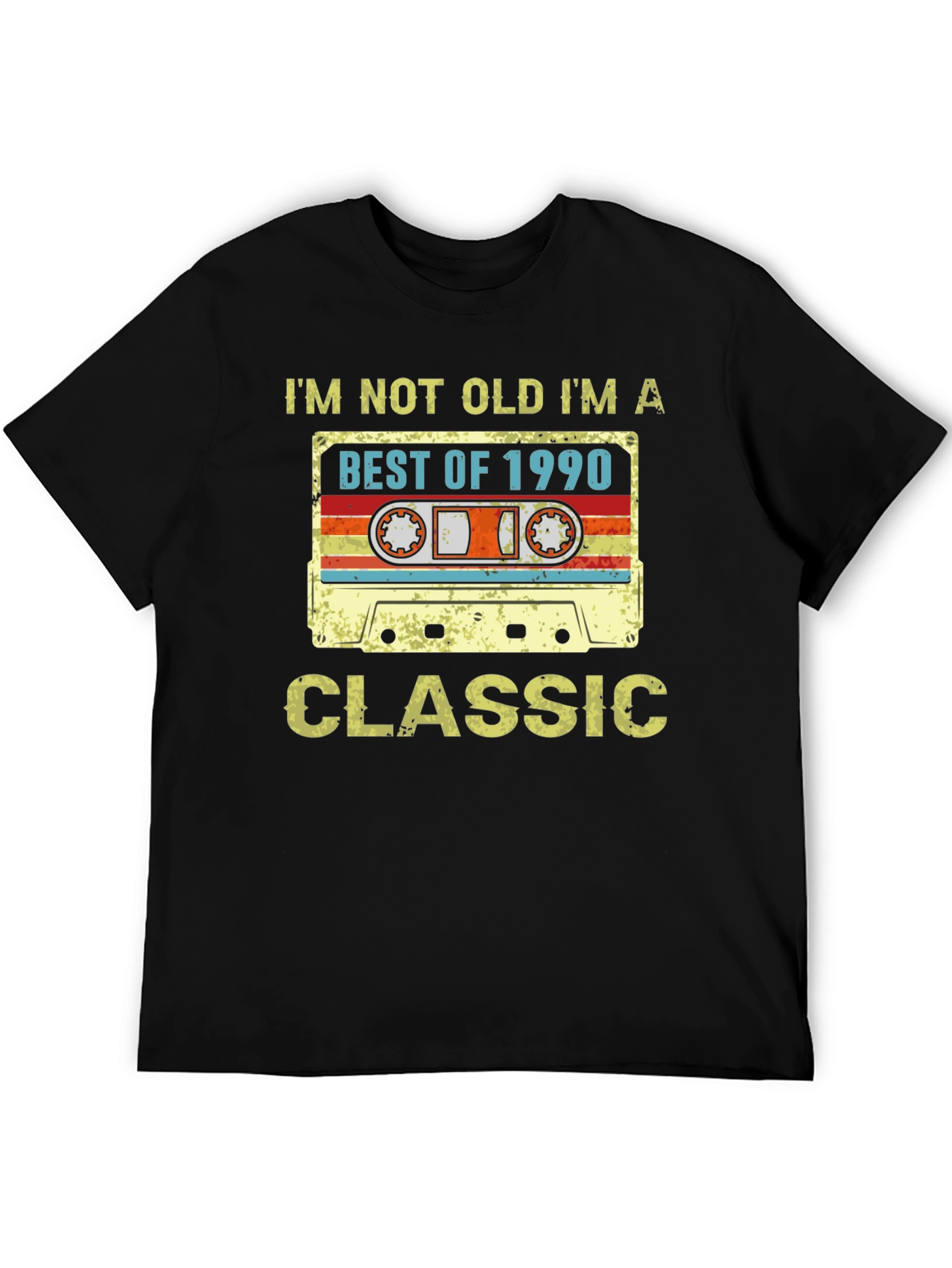Best of 1990 Cassette Tape Graphic T-Shirt