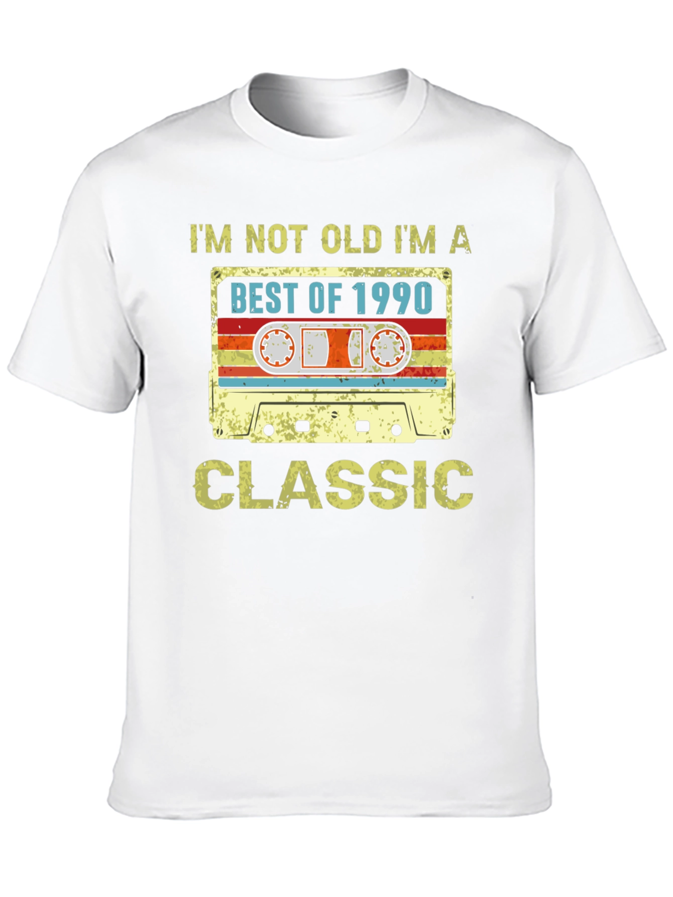 Best of 1990 Cassette Tape Graphic T-Shirt