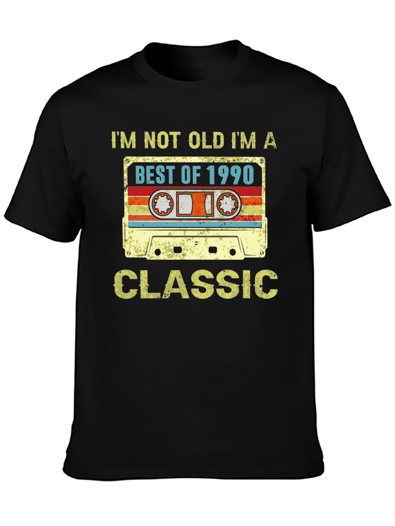 Best of 1990 Cassette Tape Graphic T-Shirt