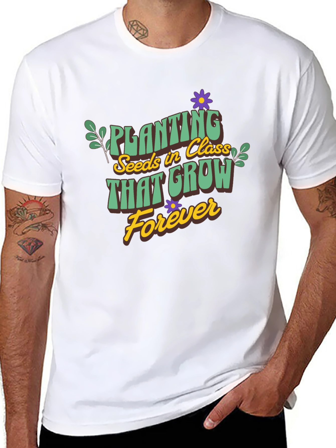 Planting Seeds T-Shirt - Teacher Appreciation Gift