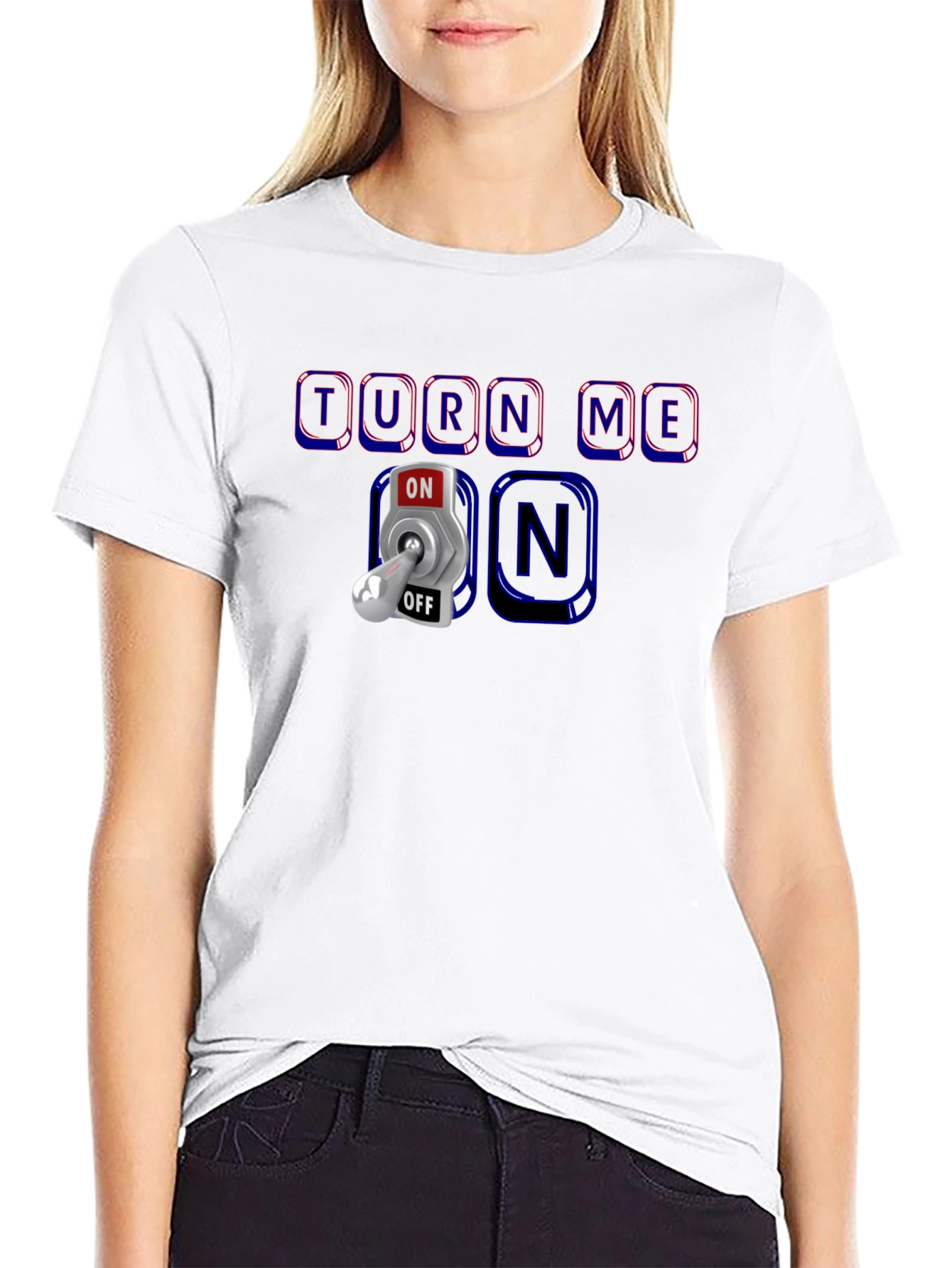 Turn Me On T-Shirt - Humorous Graphic Tee