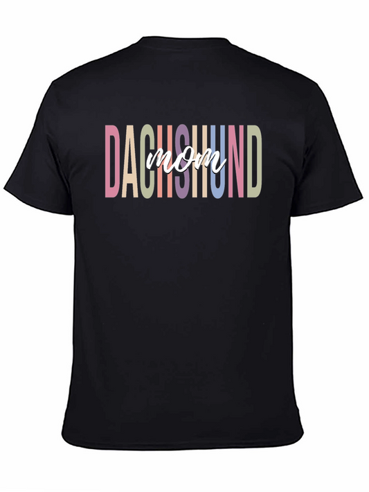 Dachshund Mom Graphic Tee - Stylish & Comfy