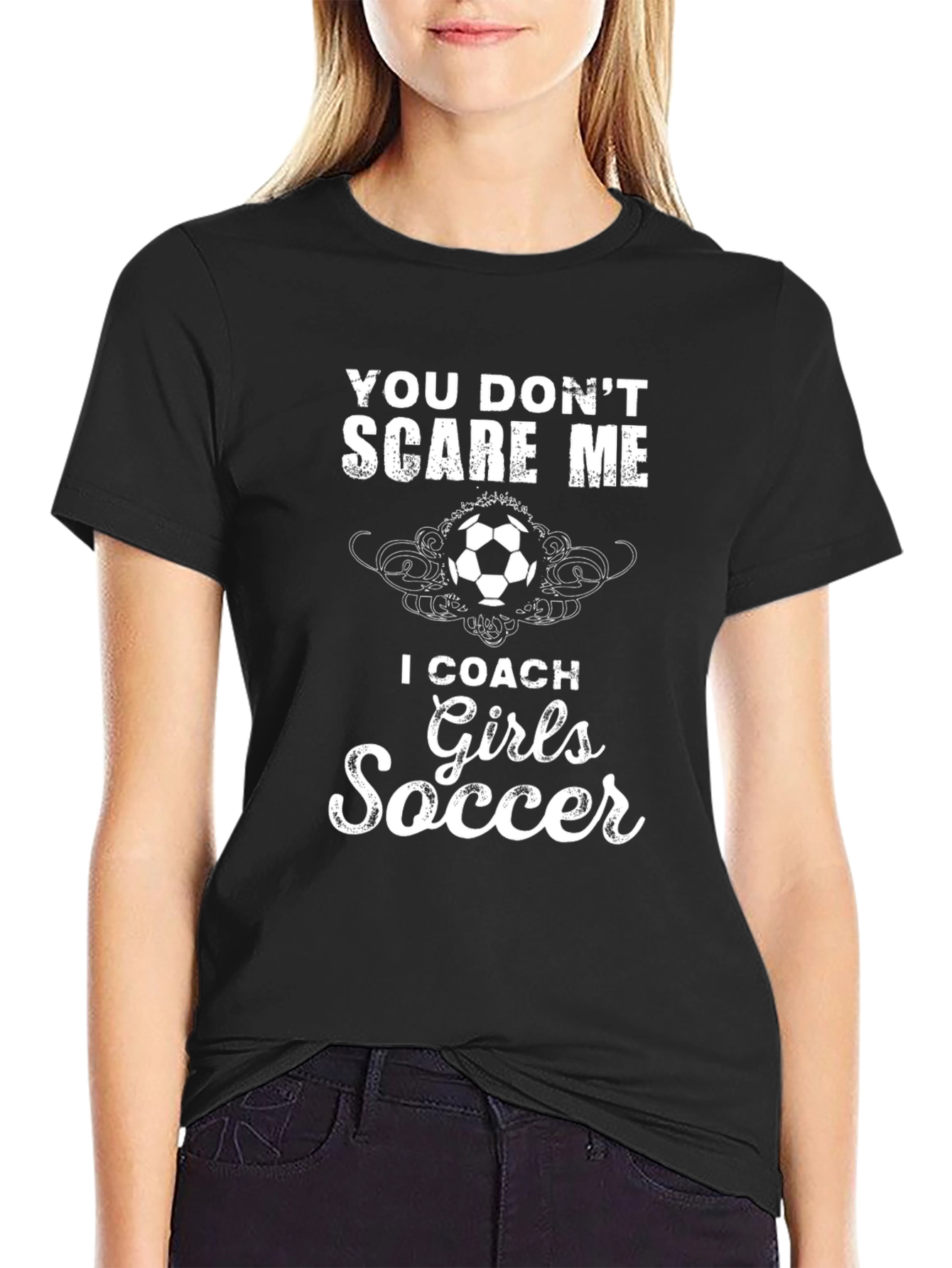Funny Coach Girls Soccer T-Shirt