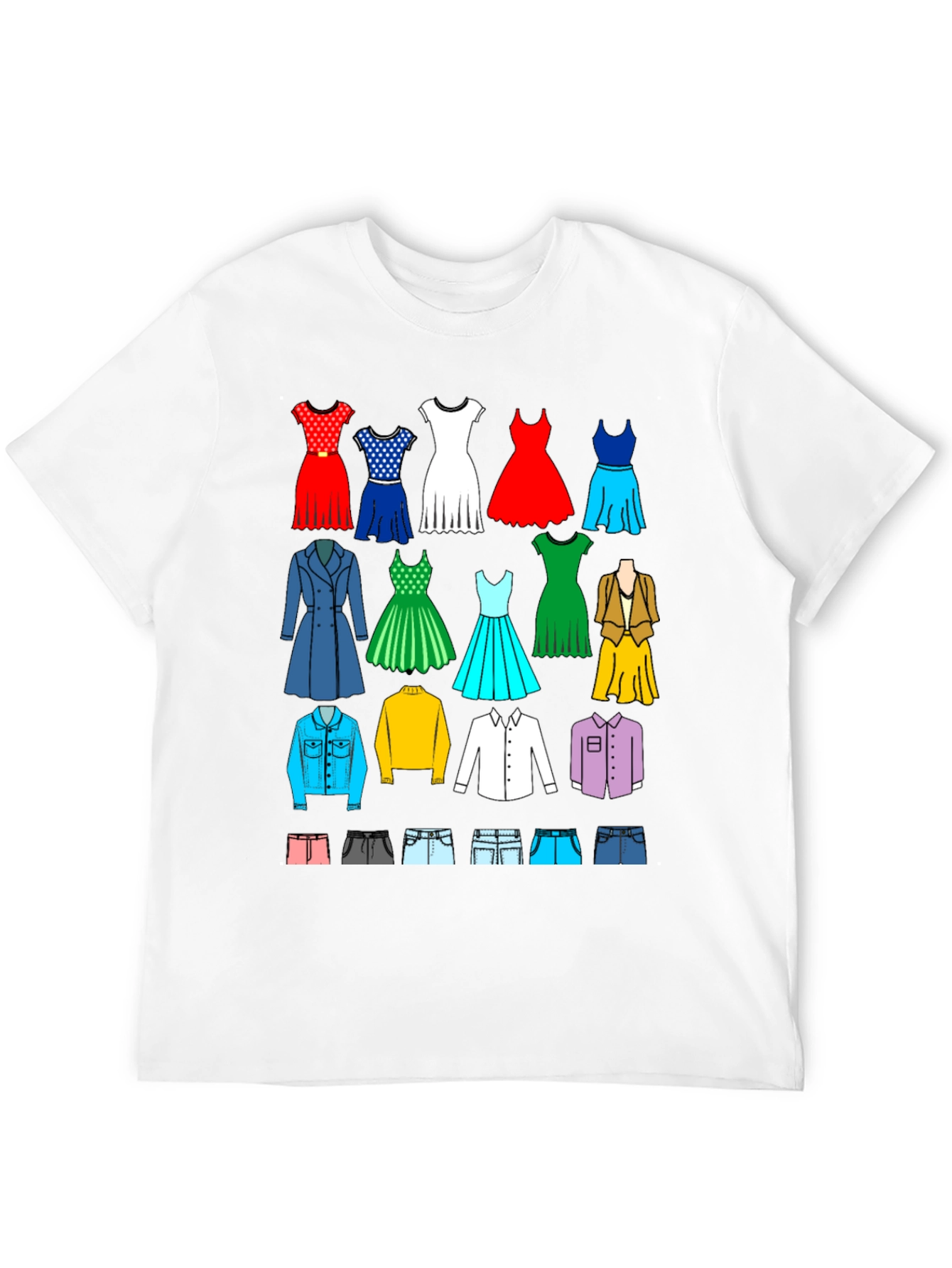 Fashion Collage Graphic Tee