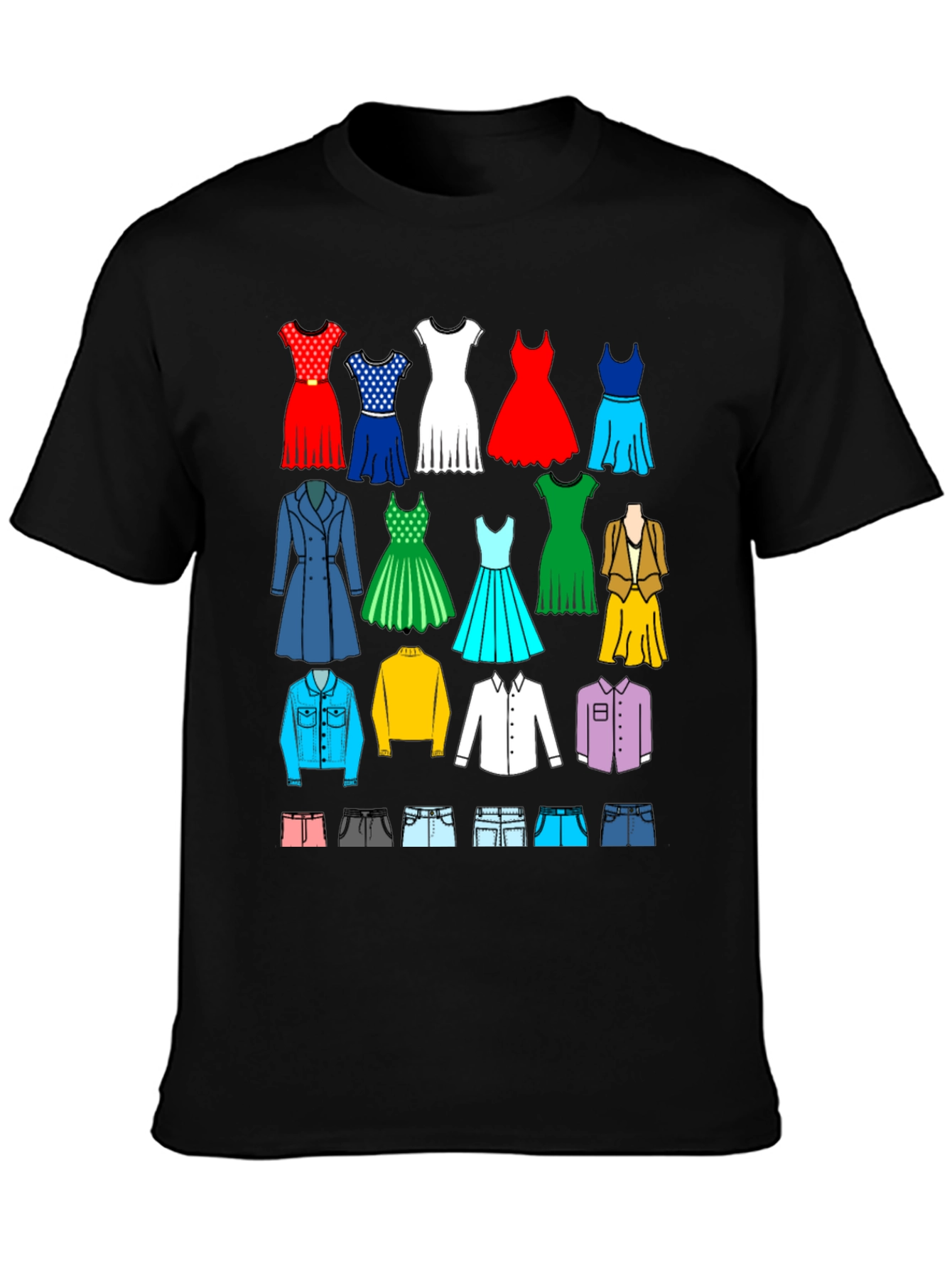 Fashion Collage Graphic Tee