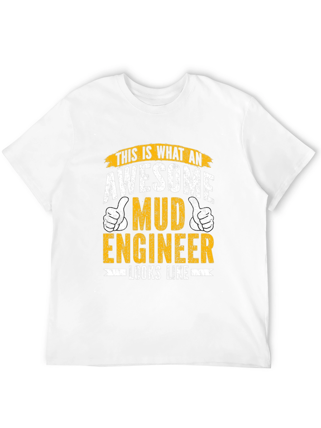 Awesome Mud Engineer T-Shirt - Black