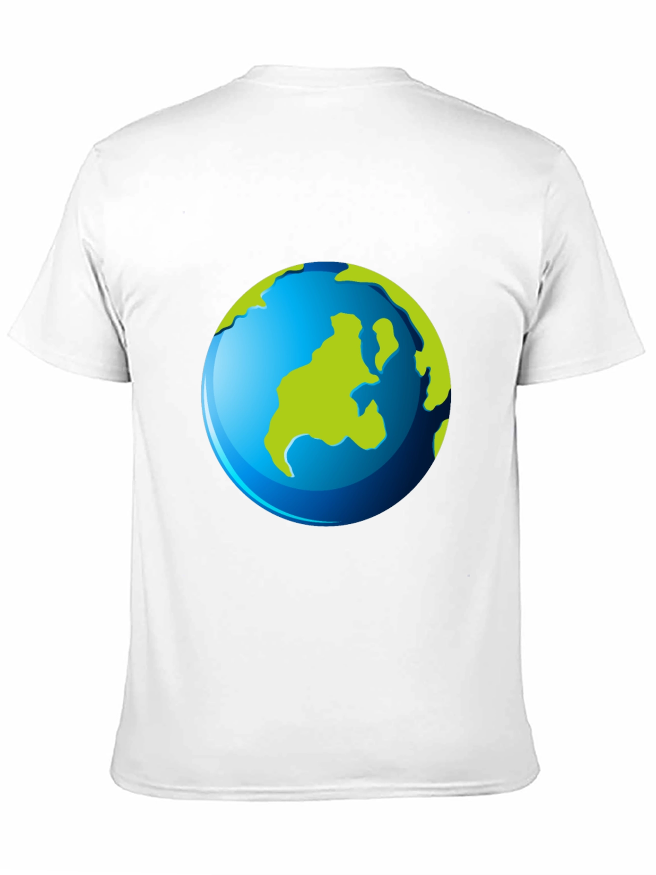 Earth Graphic Black T-Shirt - Global Design