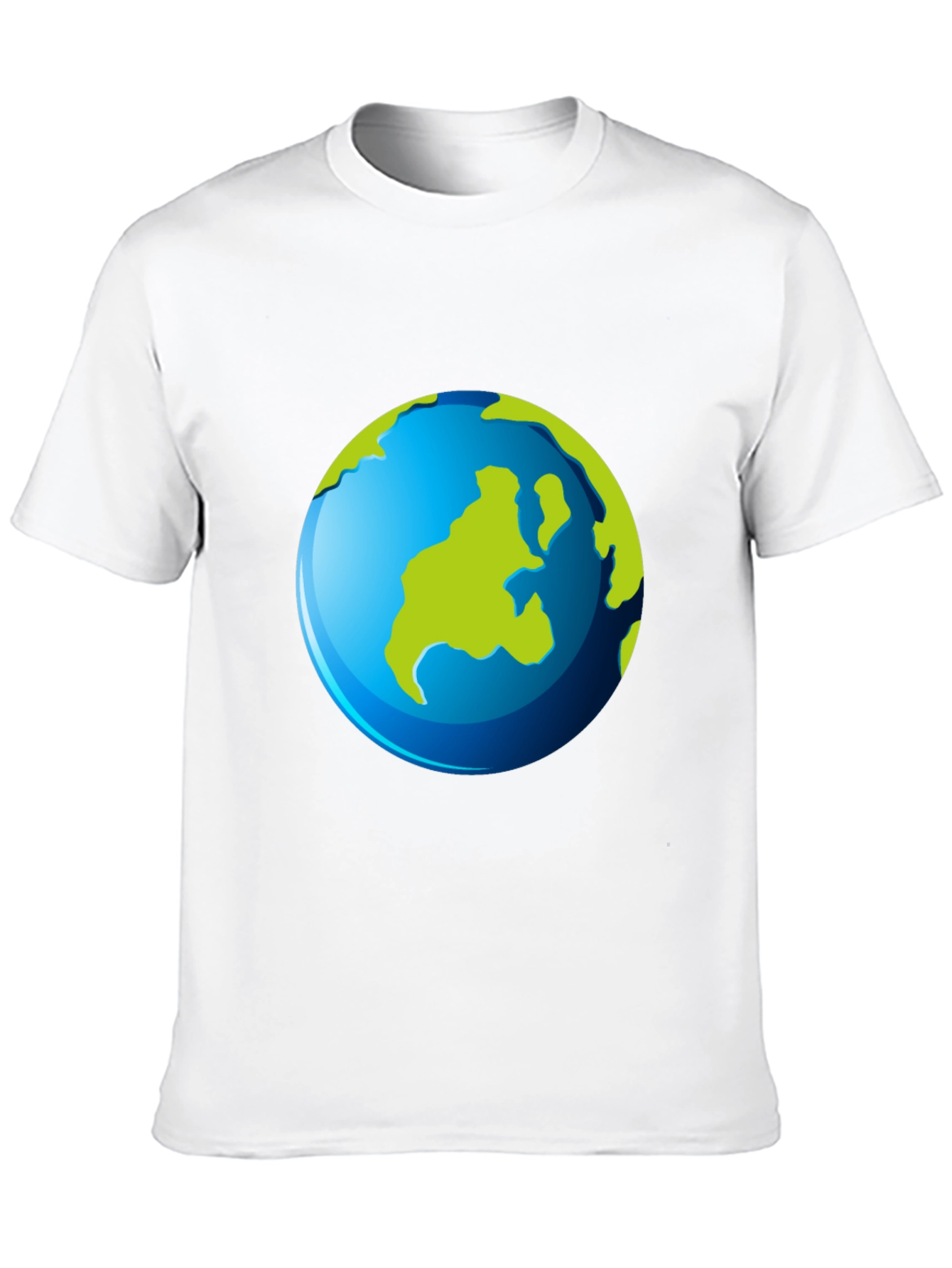 Earth Graphic Black T-Shirt - Global Design