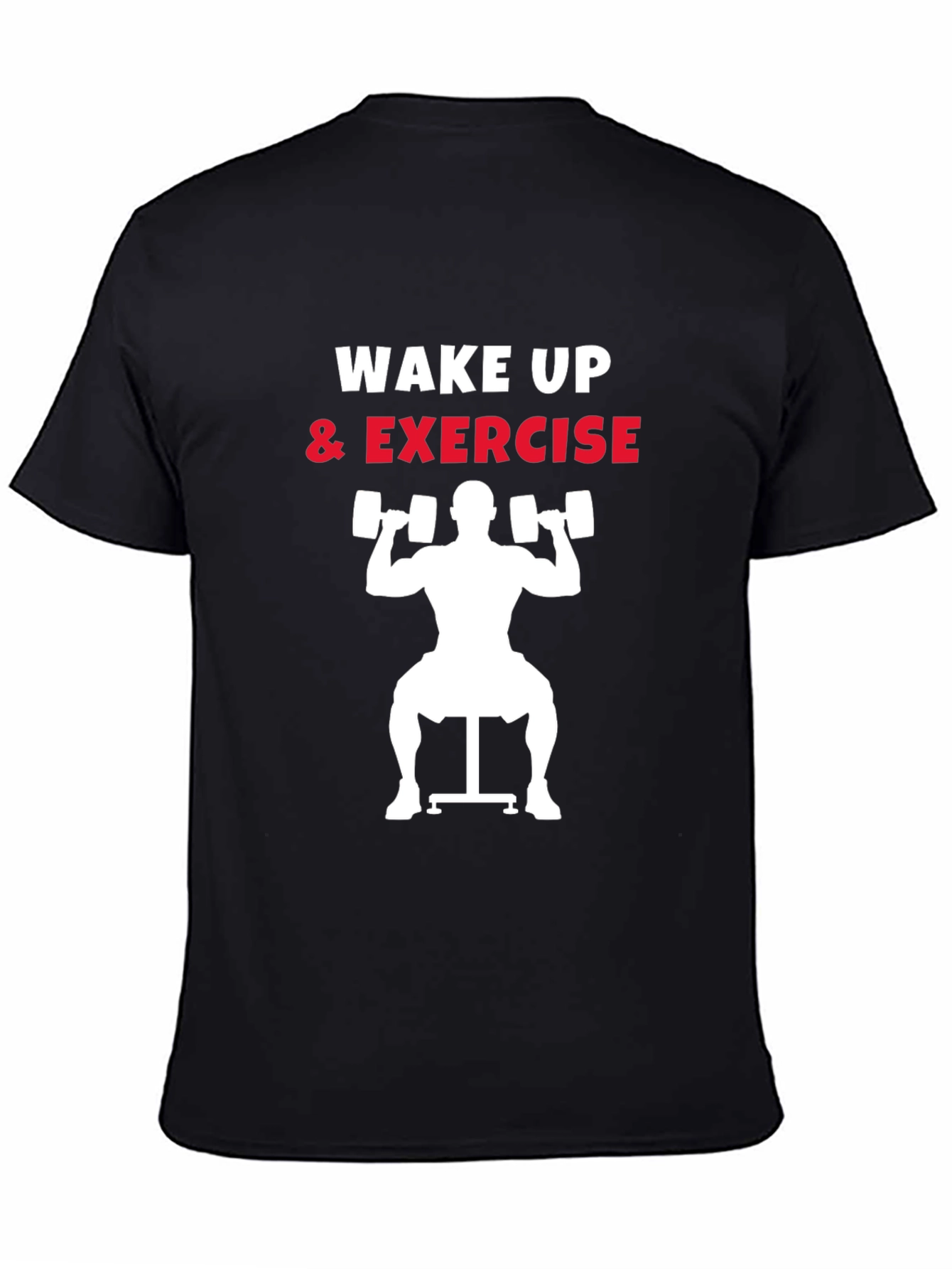 Wake Up & Exercise Graphic T-Shirt