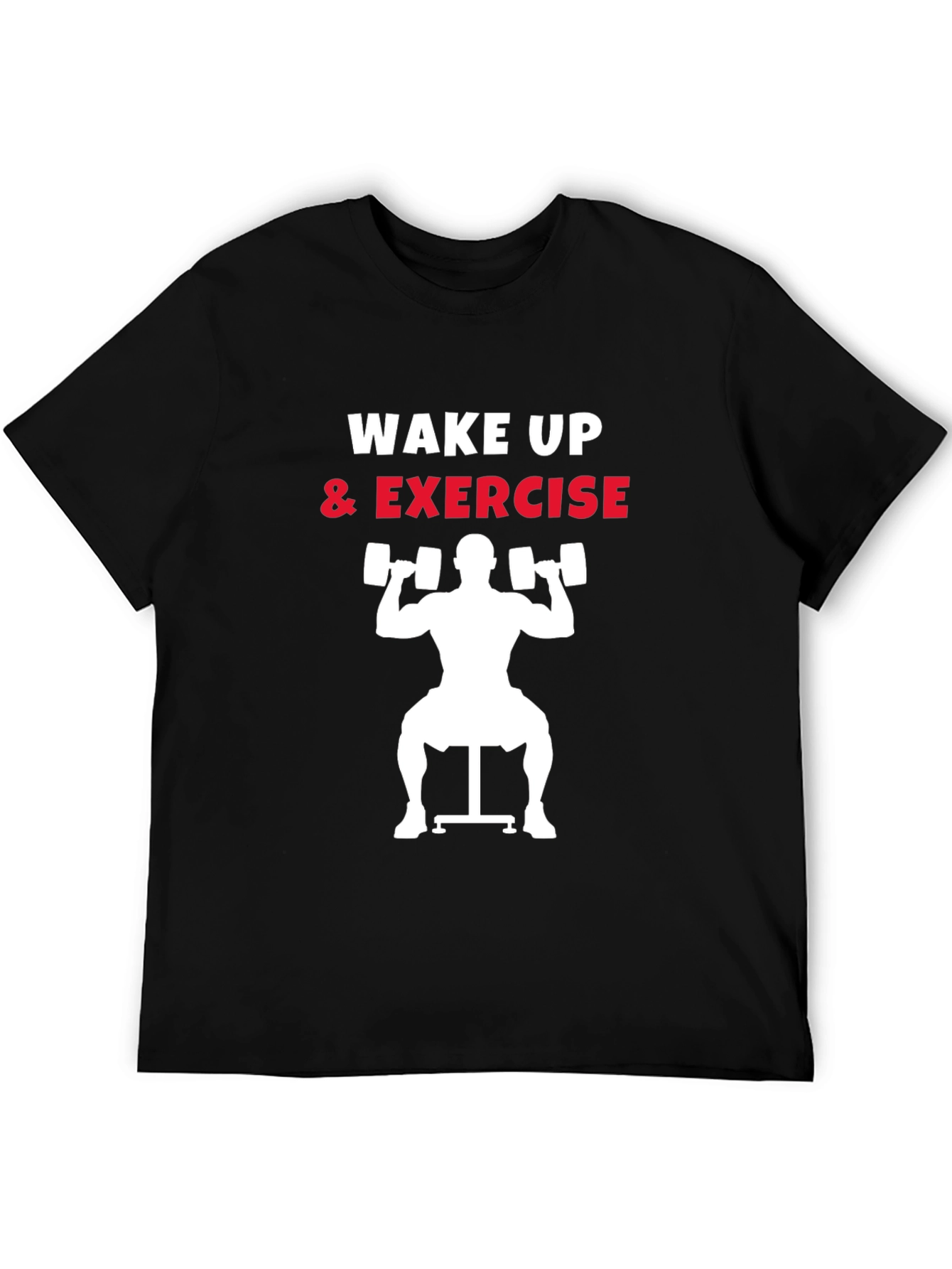 Wake Up & Exercise Graphic T-Shirt