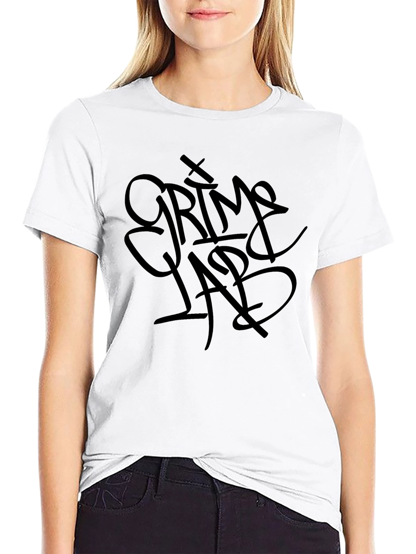 Grim Lab Black Graphic Tee