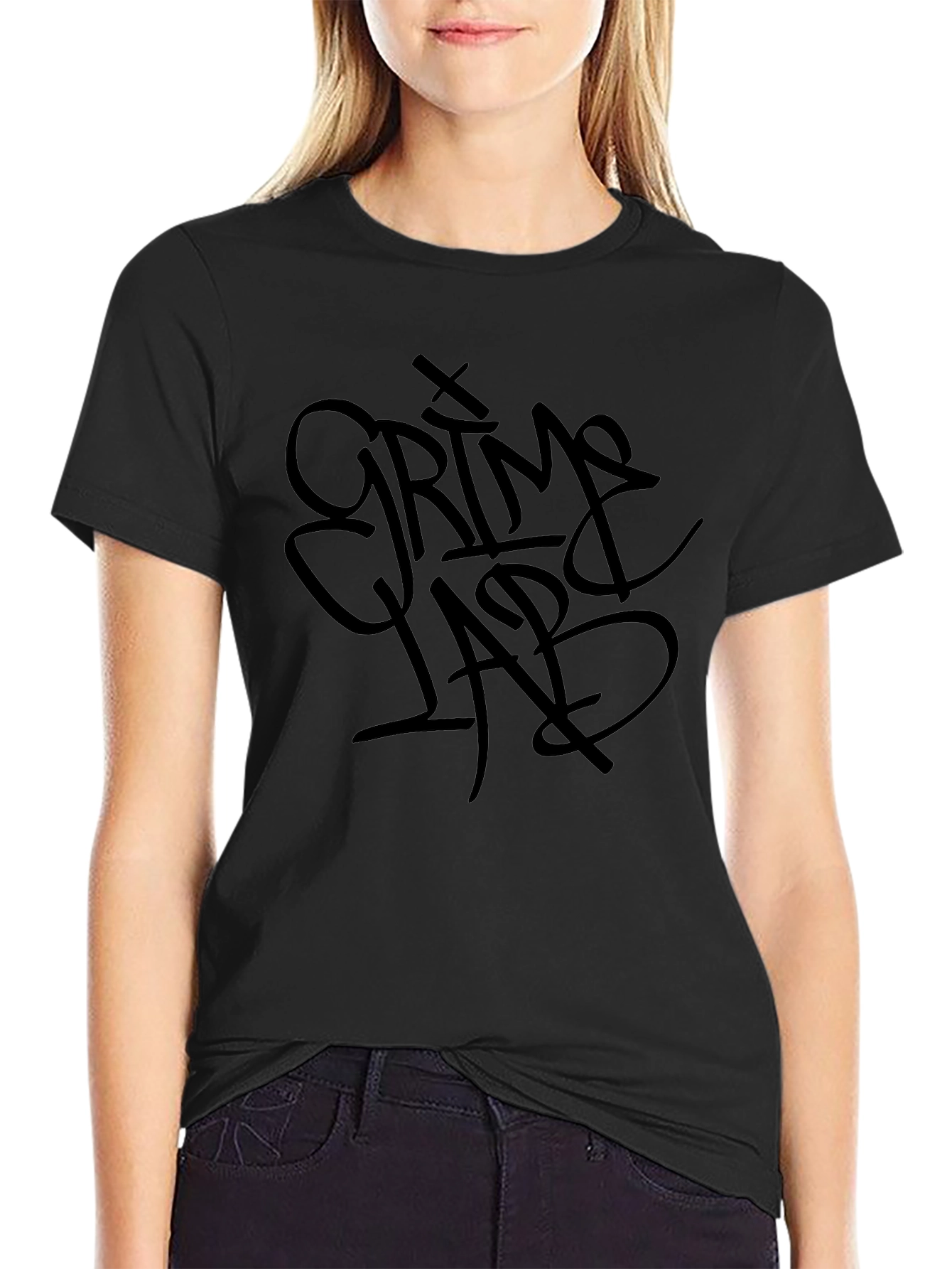 Grim Lab Black Graphic Tee
