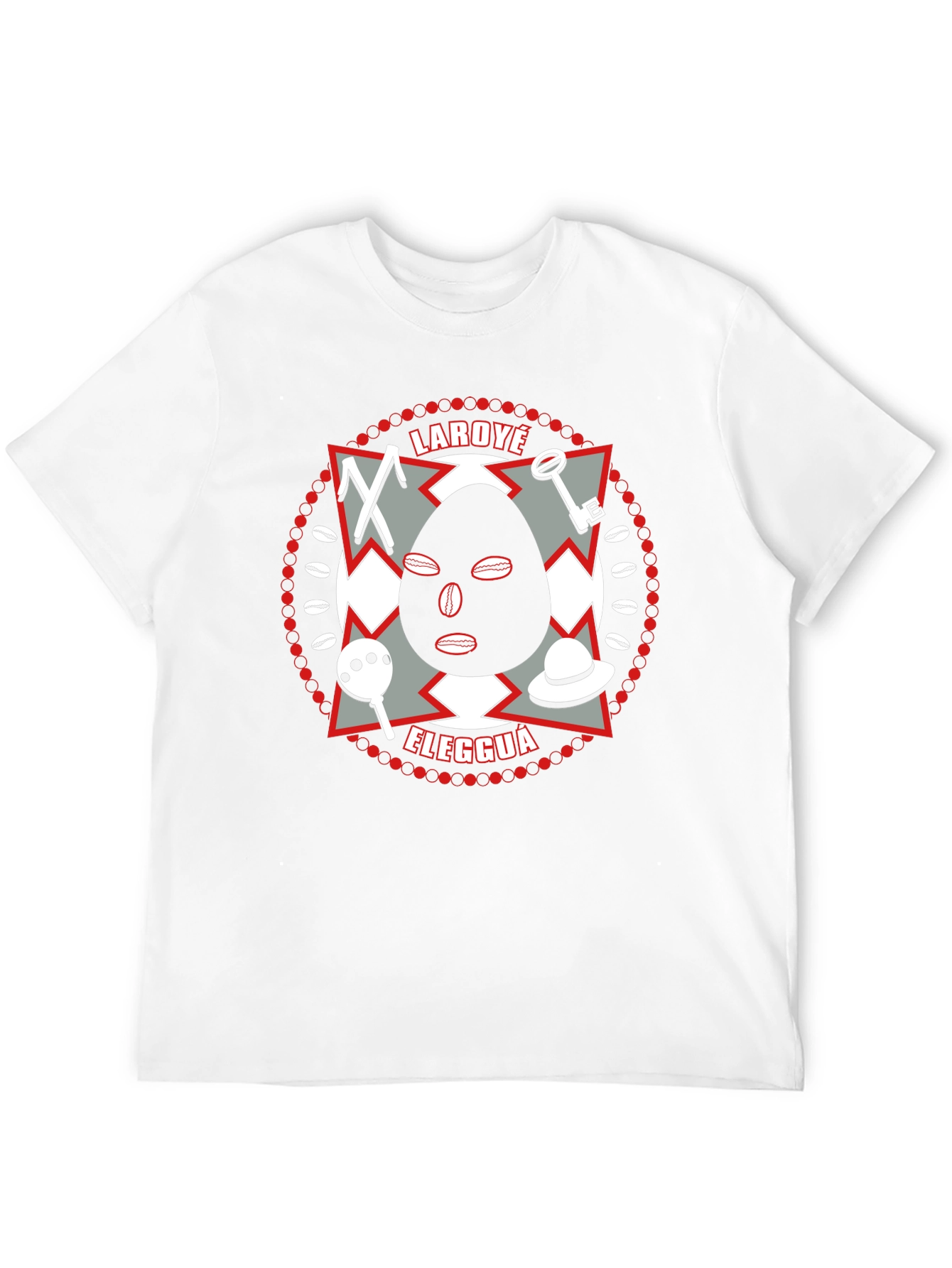 Laroye Eleggua T-Shirt - Orisha Elegua Design