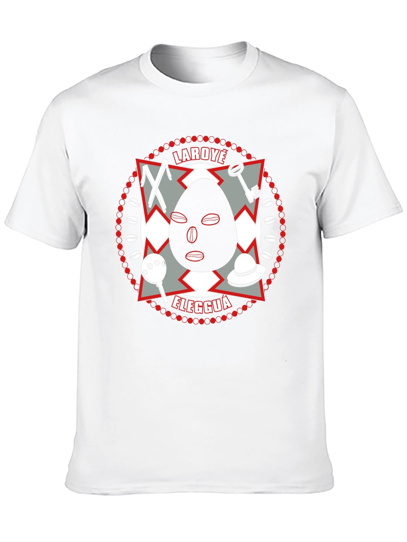 Laroye Eleggua T-Shirt - Orisha Elegua Design