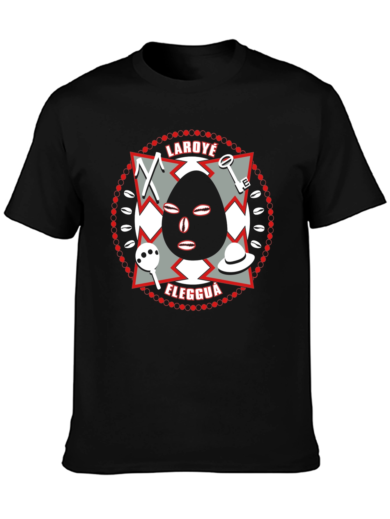 Laroye Eleggua T-Shirt - Orisha Elegua Design