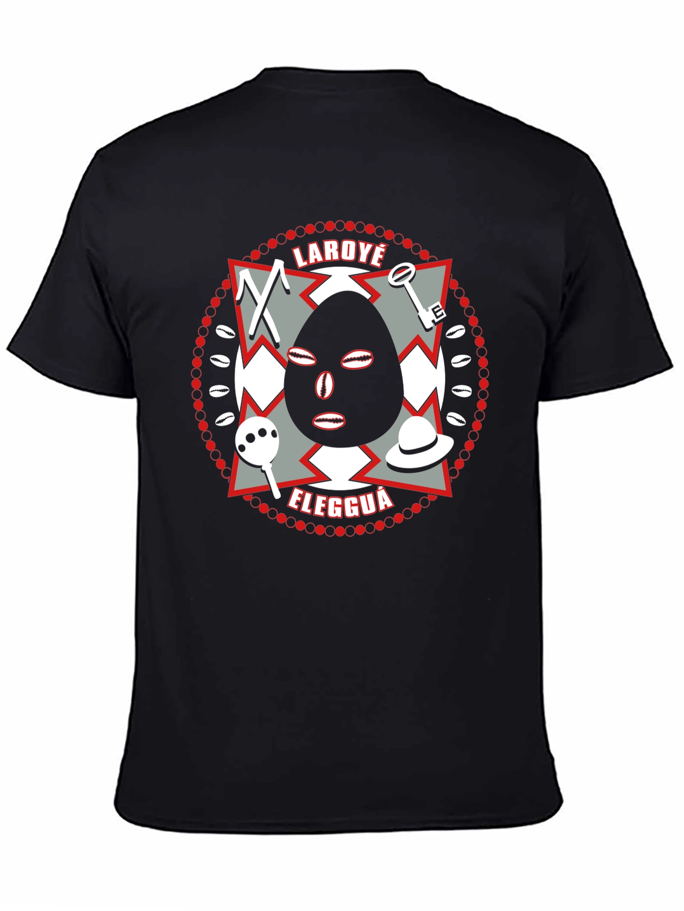 Laroye Eleggua T-Shirt - Orisha Elegua Design