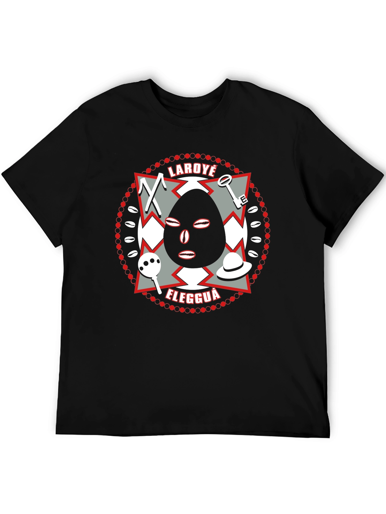 Laroye Eleggua T-Shirt - Orisha Elegua Design