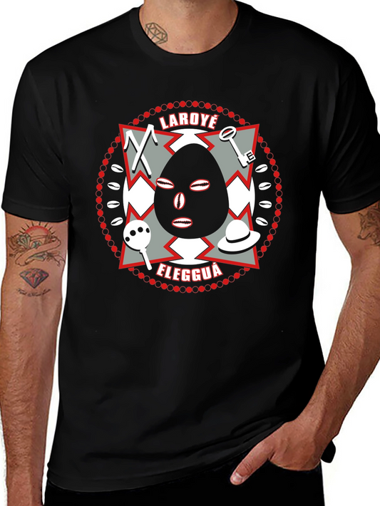 Laroye Eleggua T-Shirt - Orisha Elegua Design
