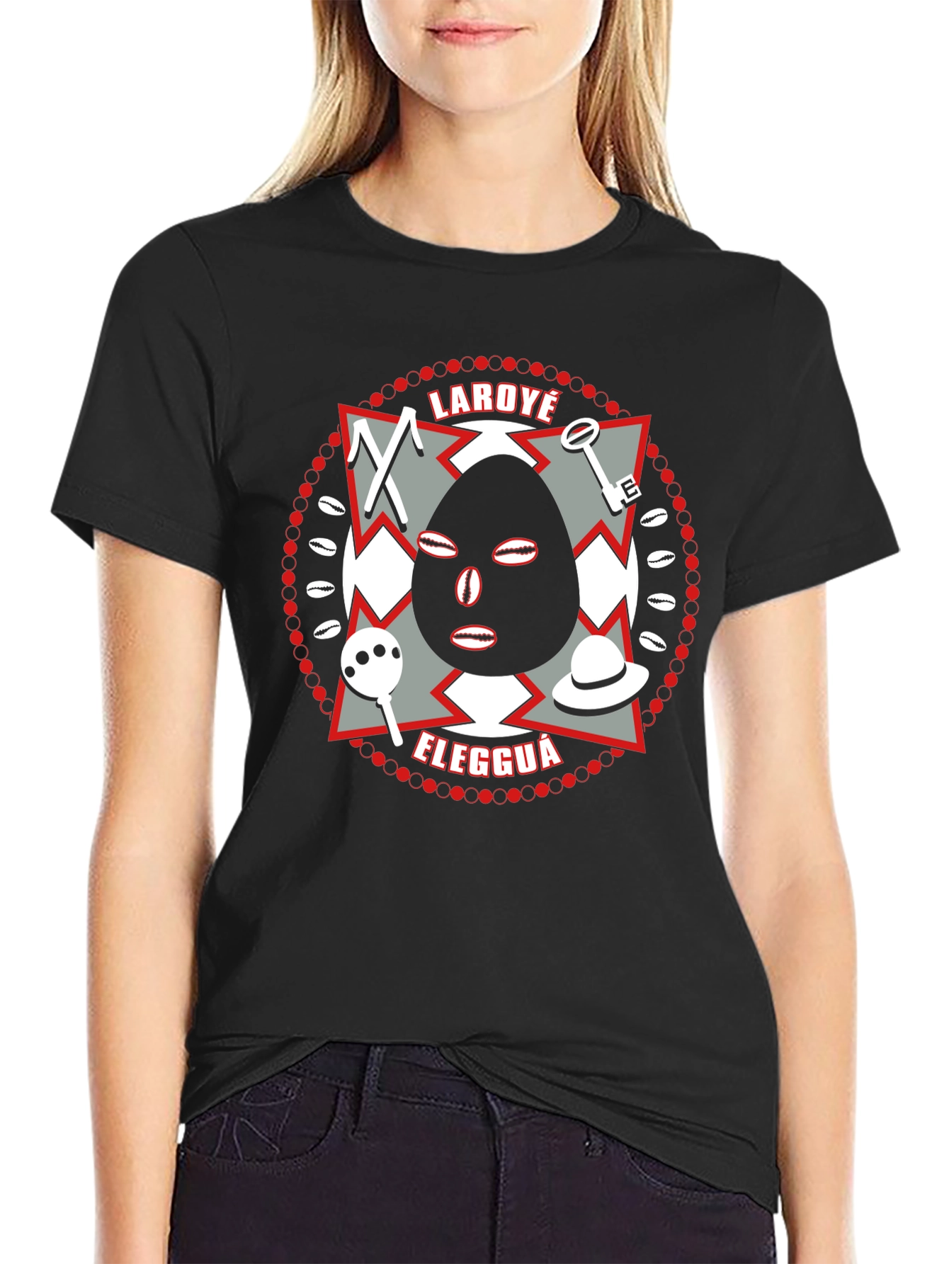 Laroye Eleggua T-Shirt - Orisha Elegua Design