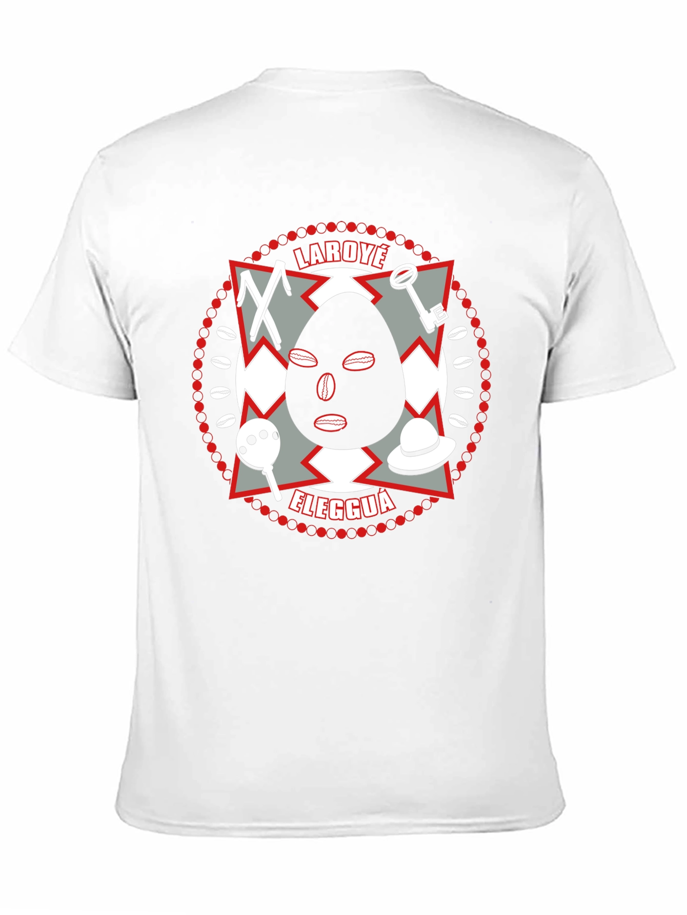 Laroye Eleggua T-Shirt - Orisha Elegua Design