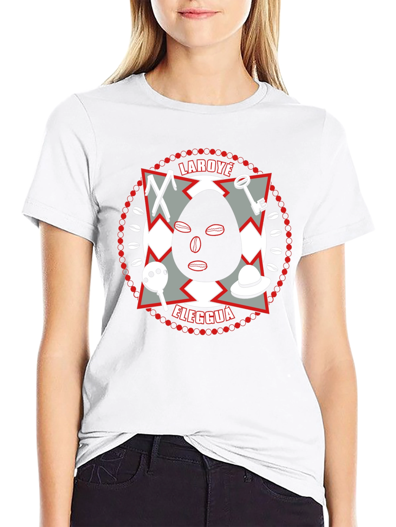 Laroye Eleggua T-Shirt - Orisha Elegua Design