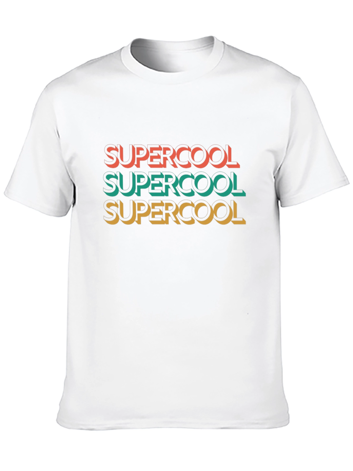 Supercool Graphic Tee Retro Style