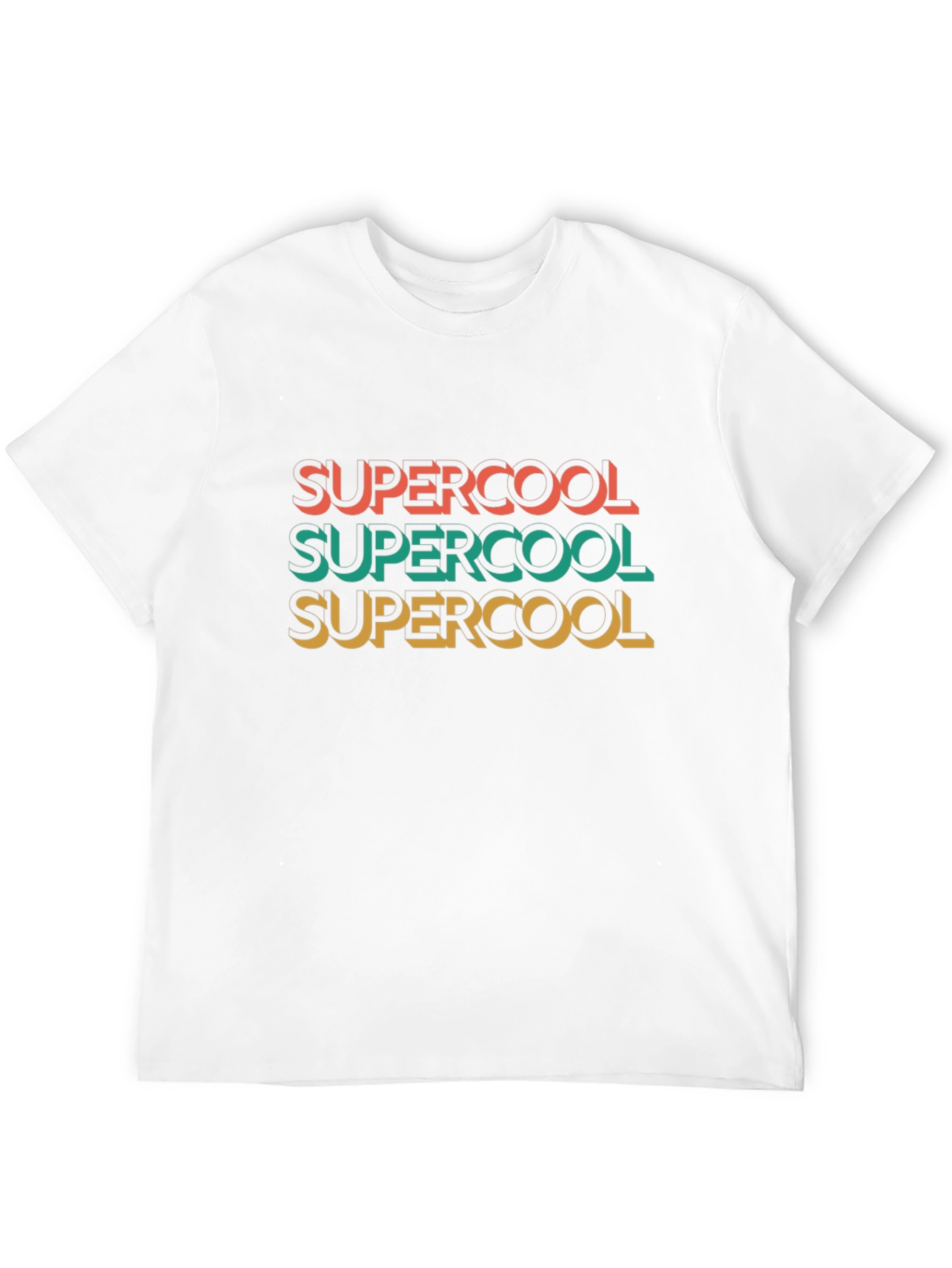 Supercool Graphic Tee Retro Style