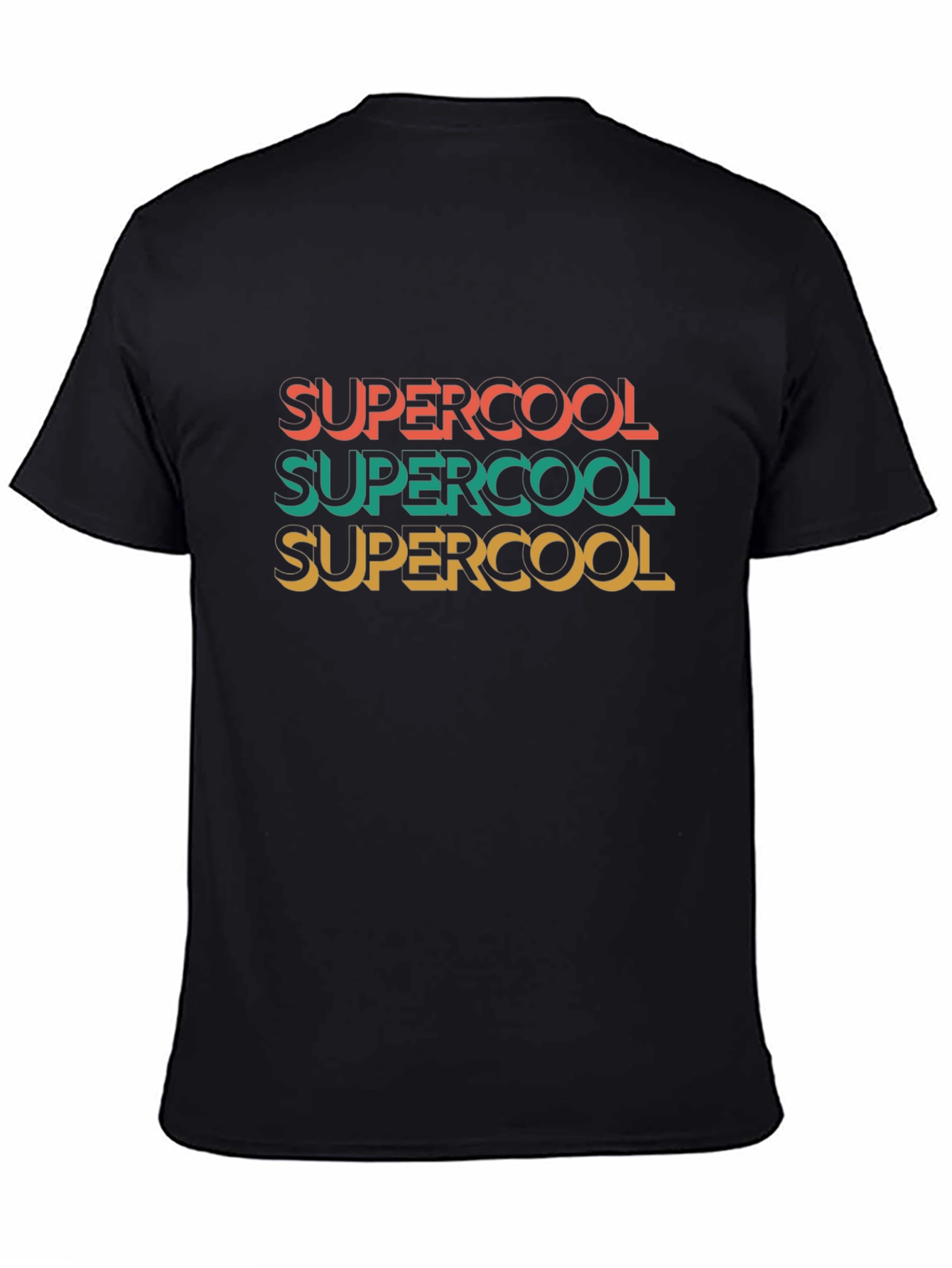 Supercool Graphic Tee Retro Style
