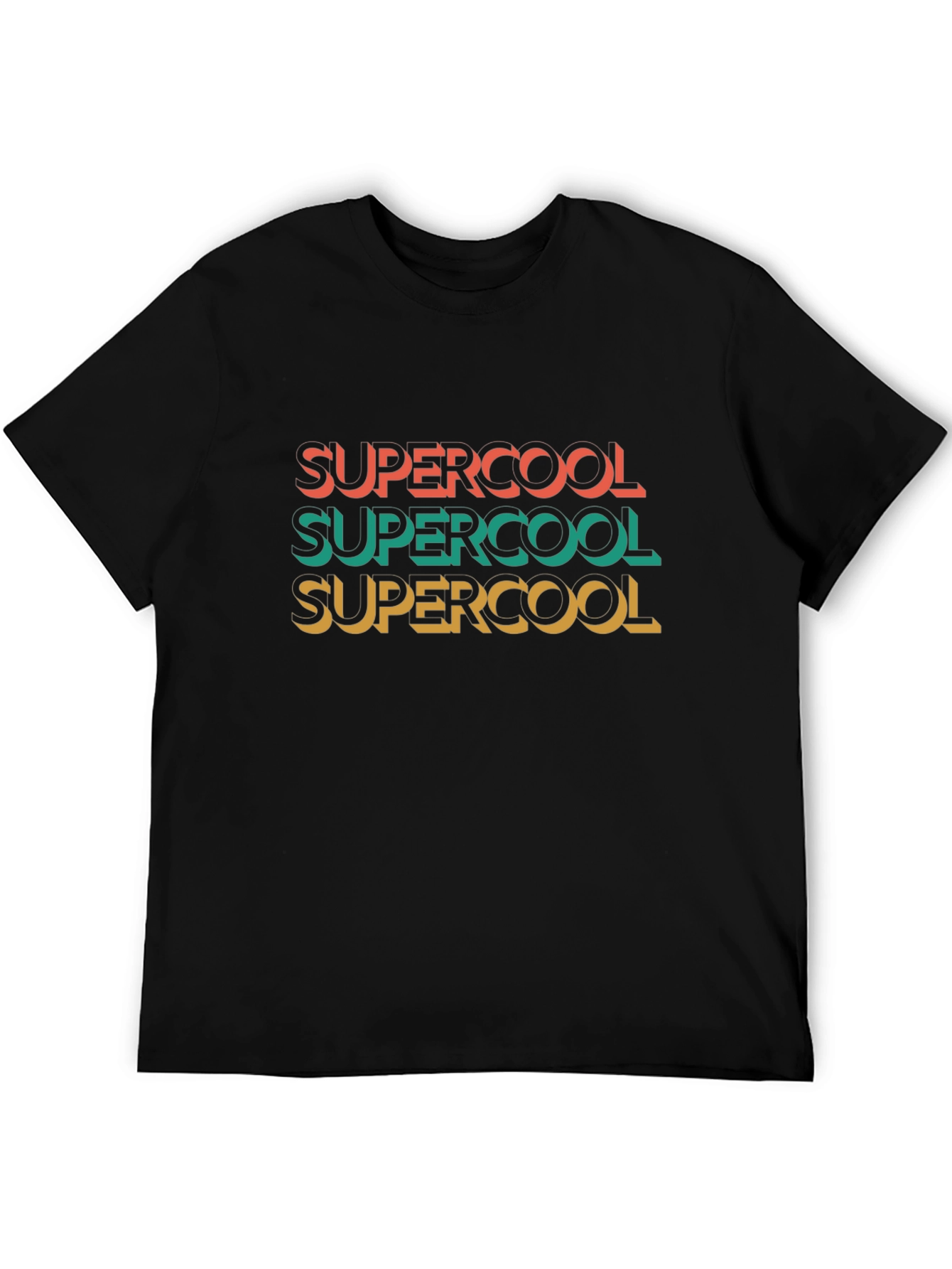 Supercool Graphic Tee Retro Style