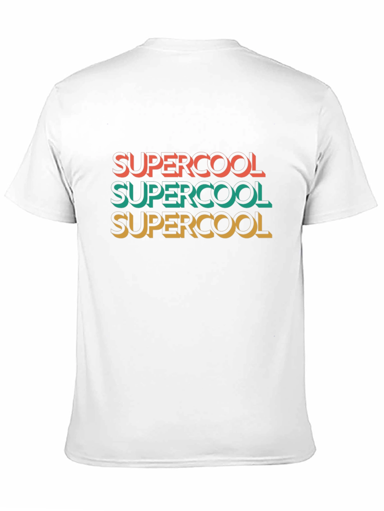 Supercool Graphic Tee Retro Style