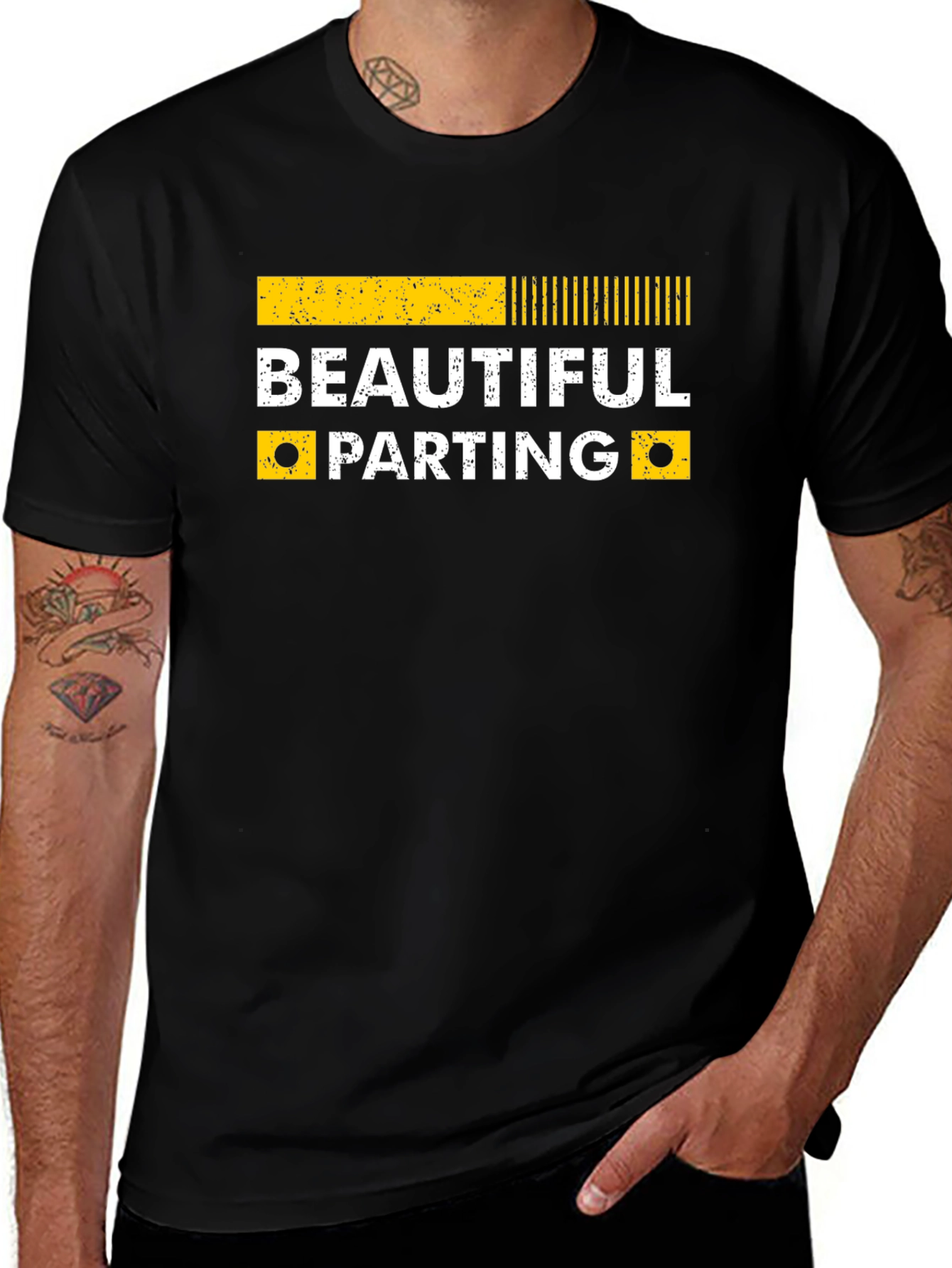 Beautiful Parting T-Shirt - Funny Bar Graph Tee