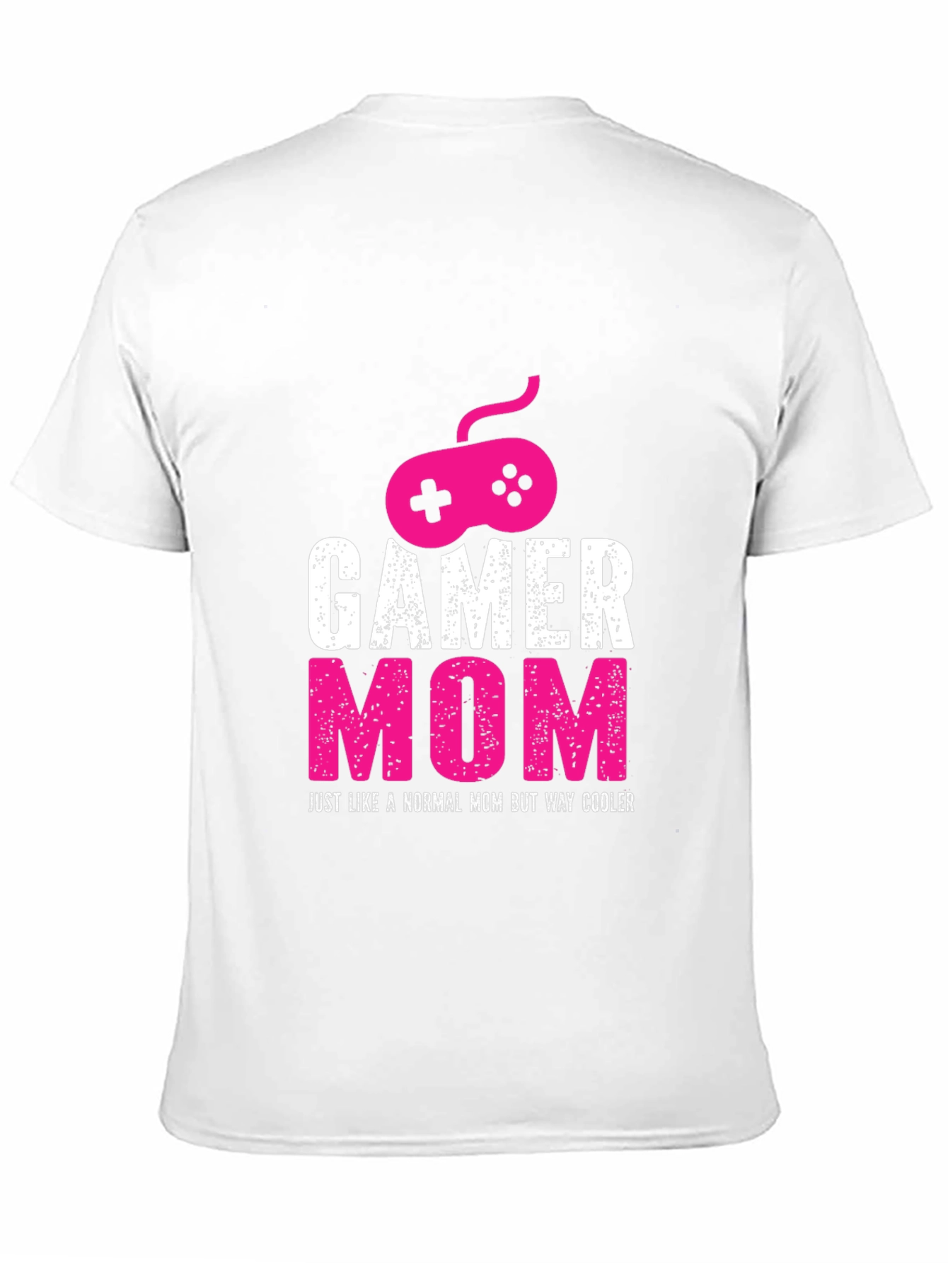 Gamer Mom Graphic T-Shirt - Fun Cool Design