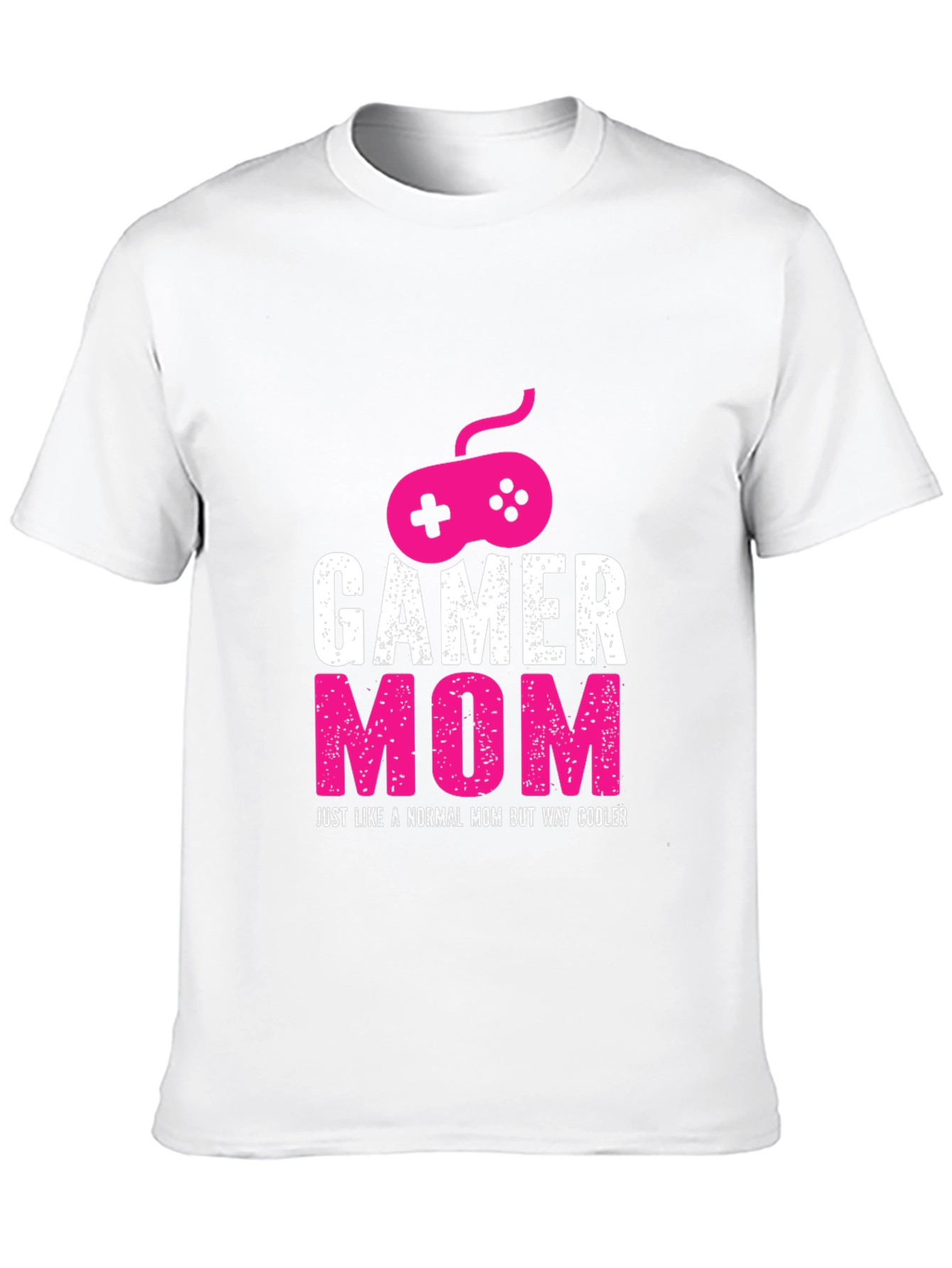 Gamer Mom Graphic T-Shirt - Fun Cool Design