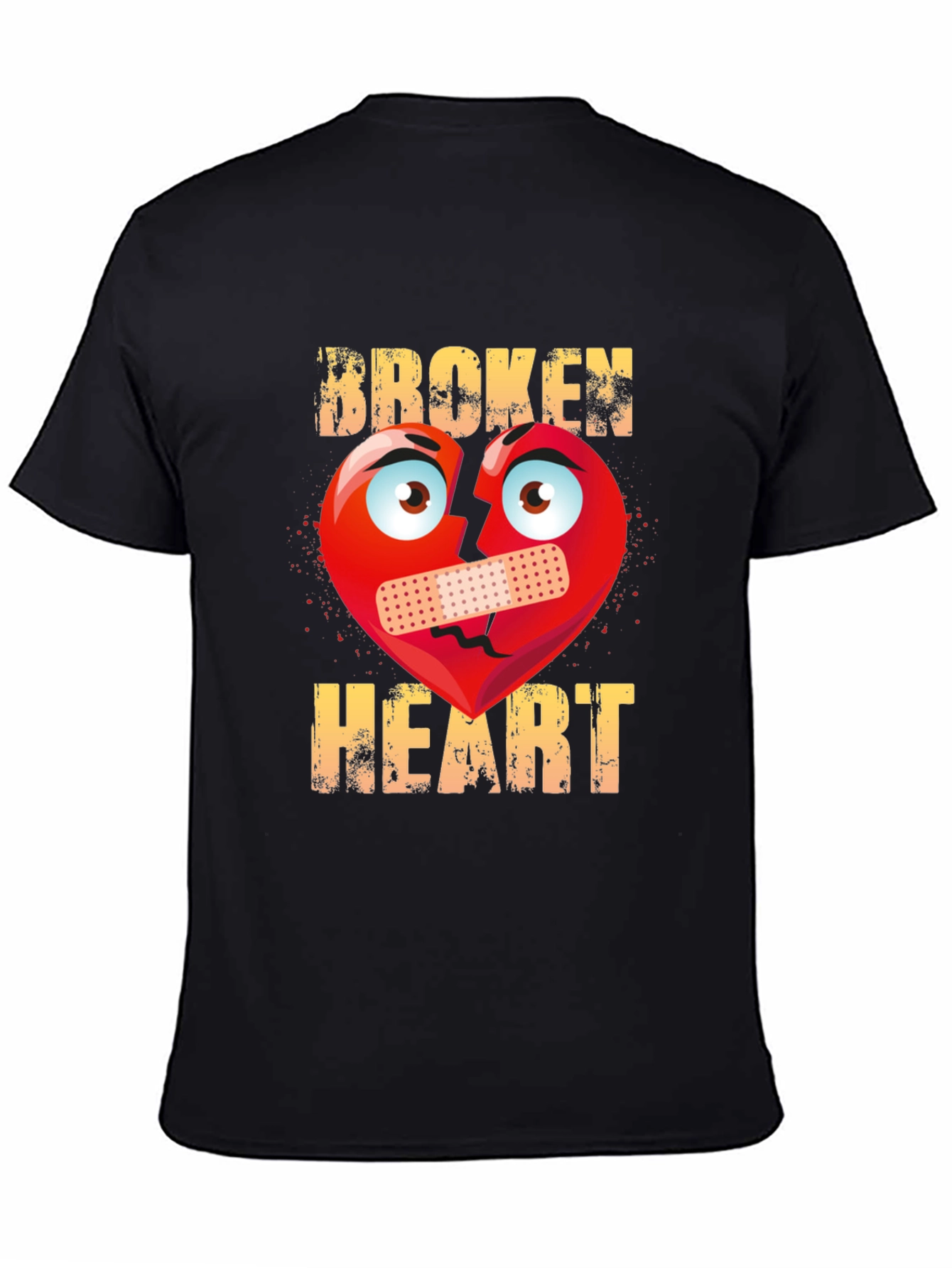 Broken Heart Funny Graphic Tee