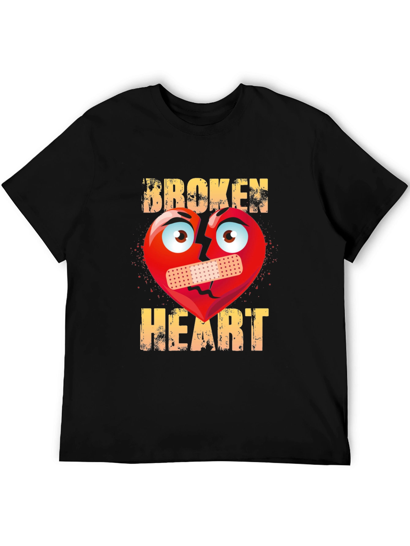 Broken Heart Funny Graphic Tee