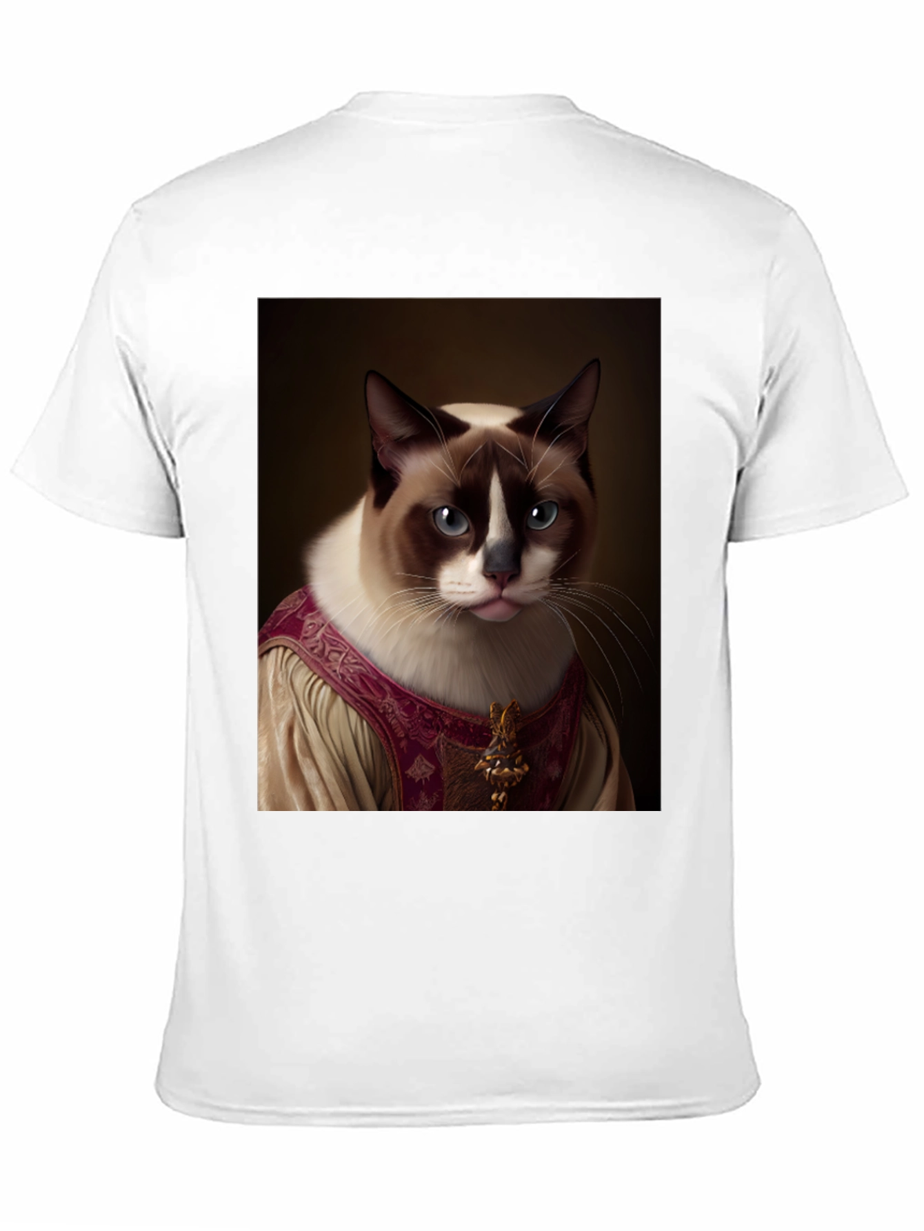 Regal Cat Portrait T-Shirt
