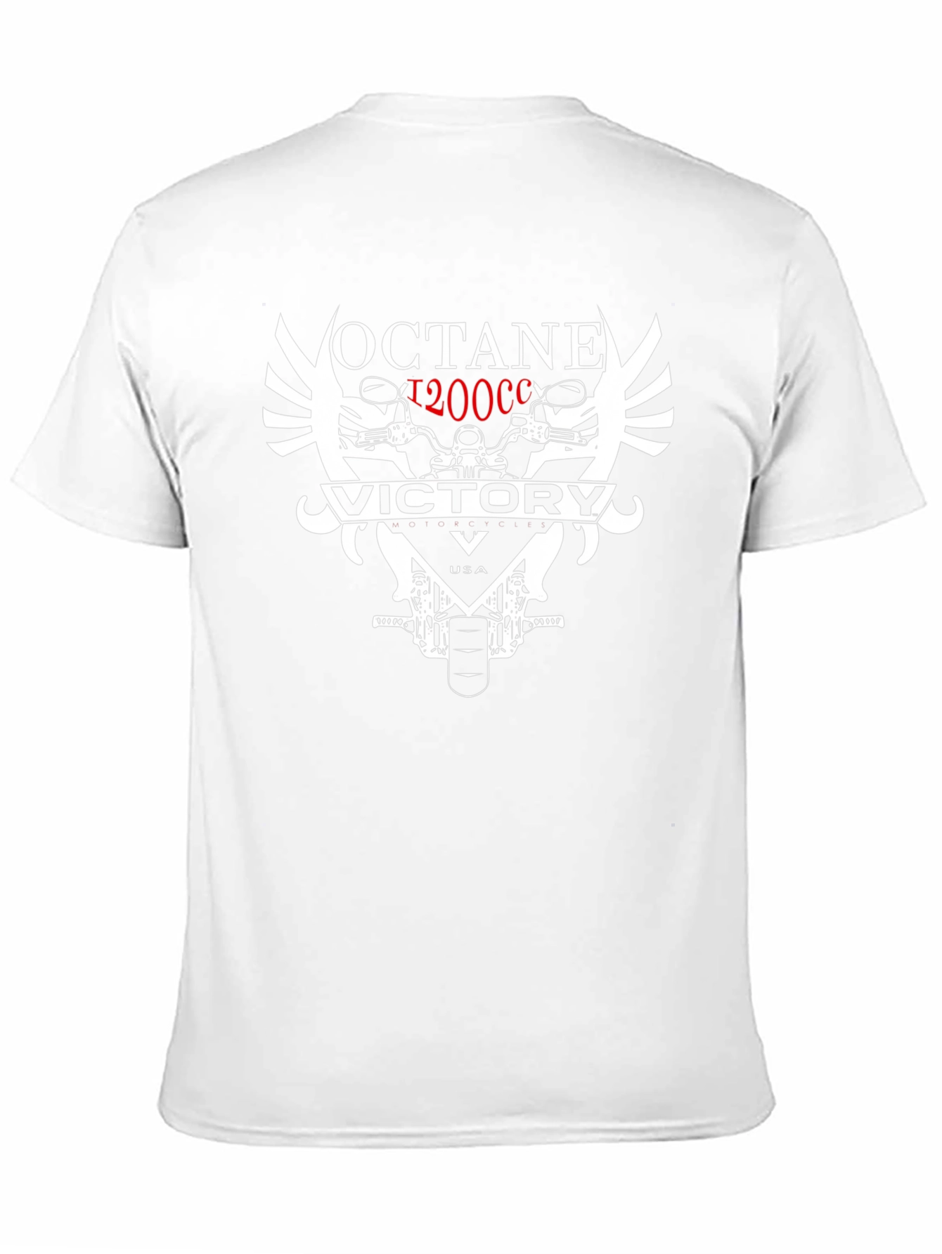 Octane Victory 1200CC Motorcycle Graphic T-Shirt