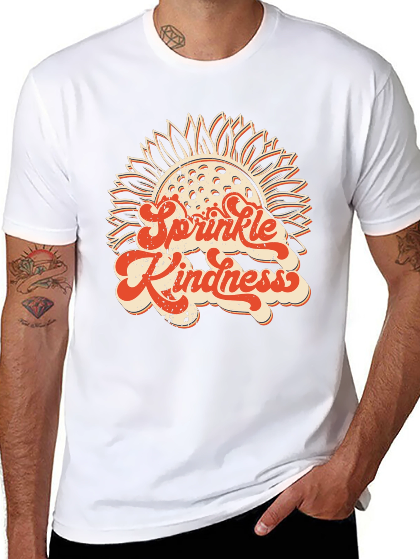 Sprinkle Kindness Sunflower Graphic Tee