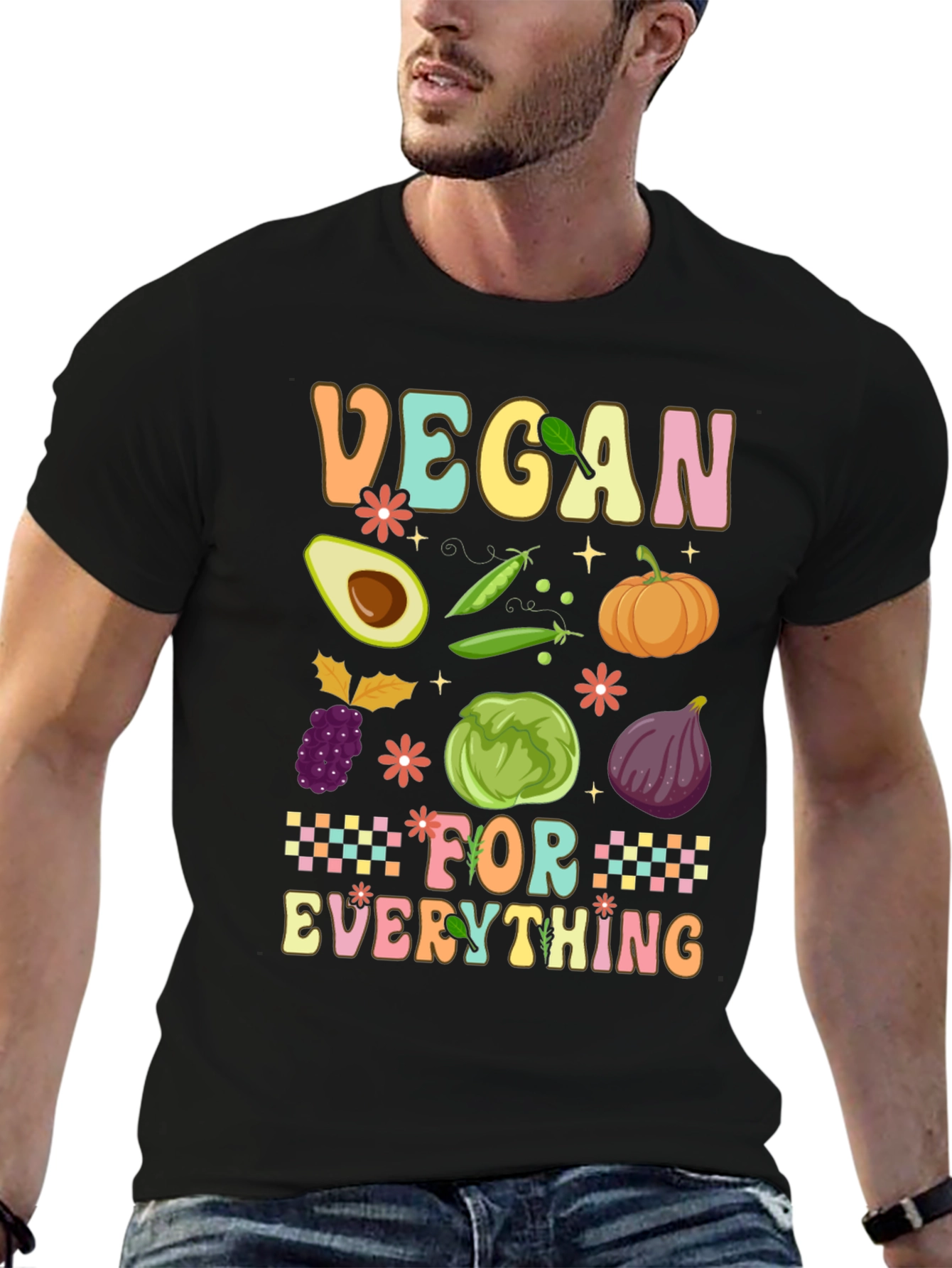 Vegan For Everything Graphic T-Shirt