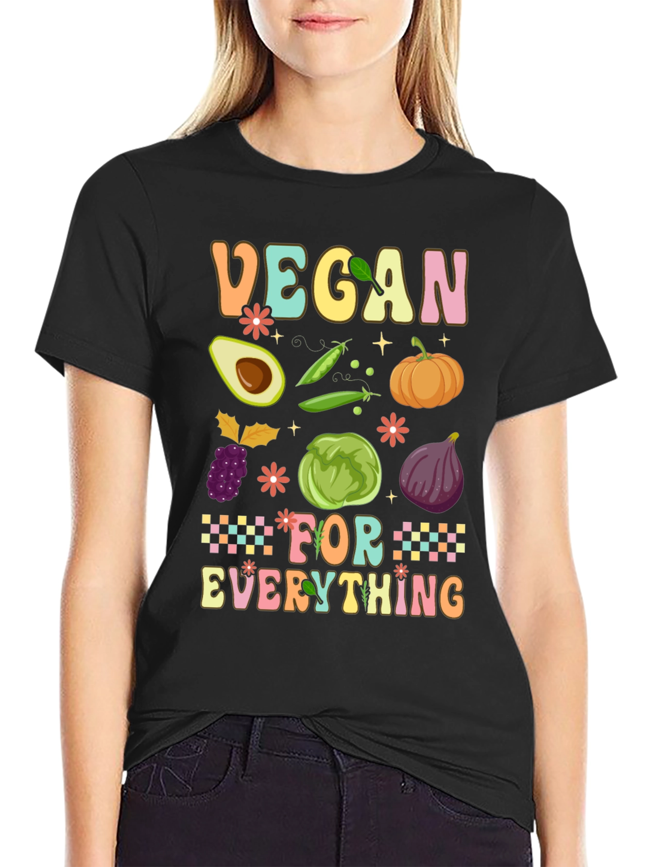 Vegan For Everything Graphic T-Shirt