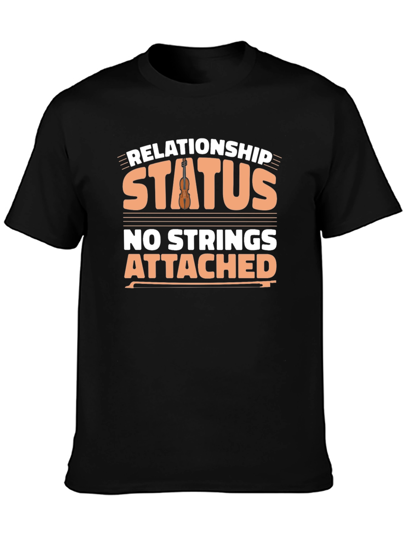 Relationship Status T-Shirt - No Strings Attached