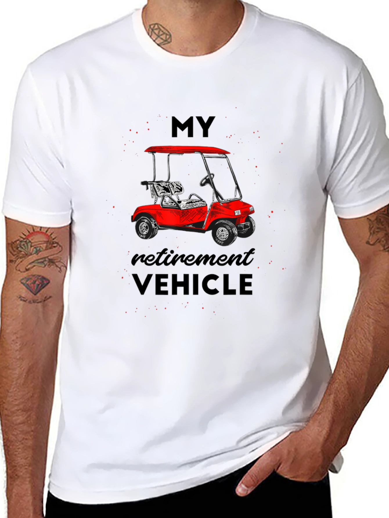 Retirement Vehicle Graphic T-Shirt