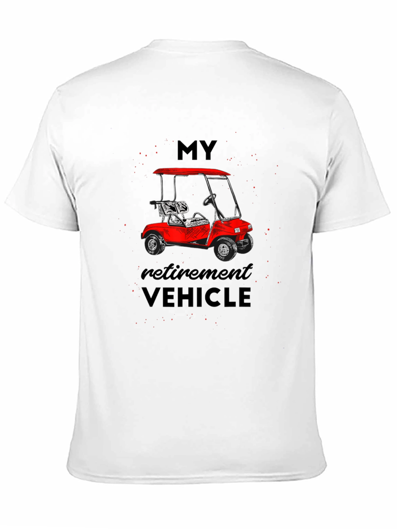 Retirement Vehicle Graphic T-Shirt