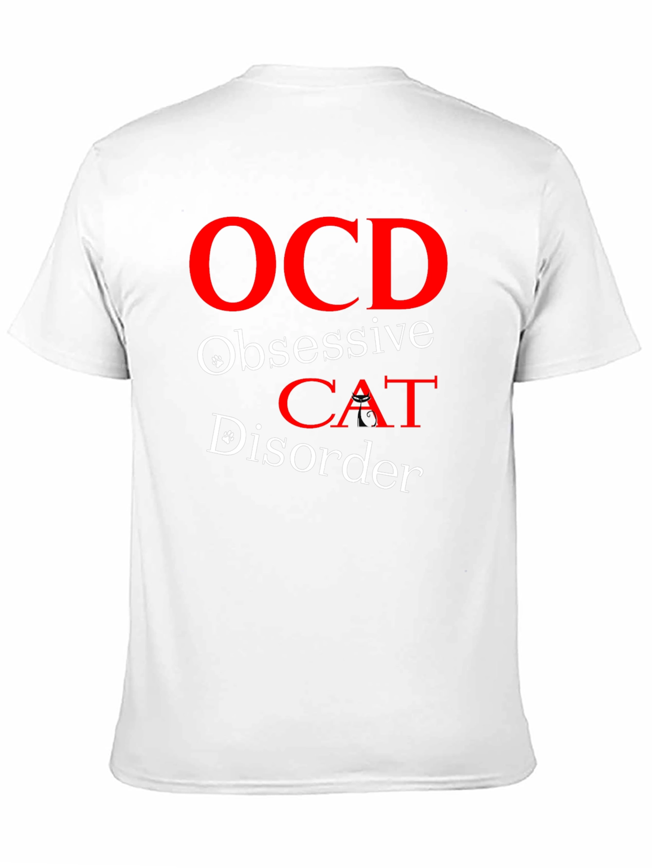OCD Obsessive Cat Disorder T-Shirt