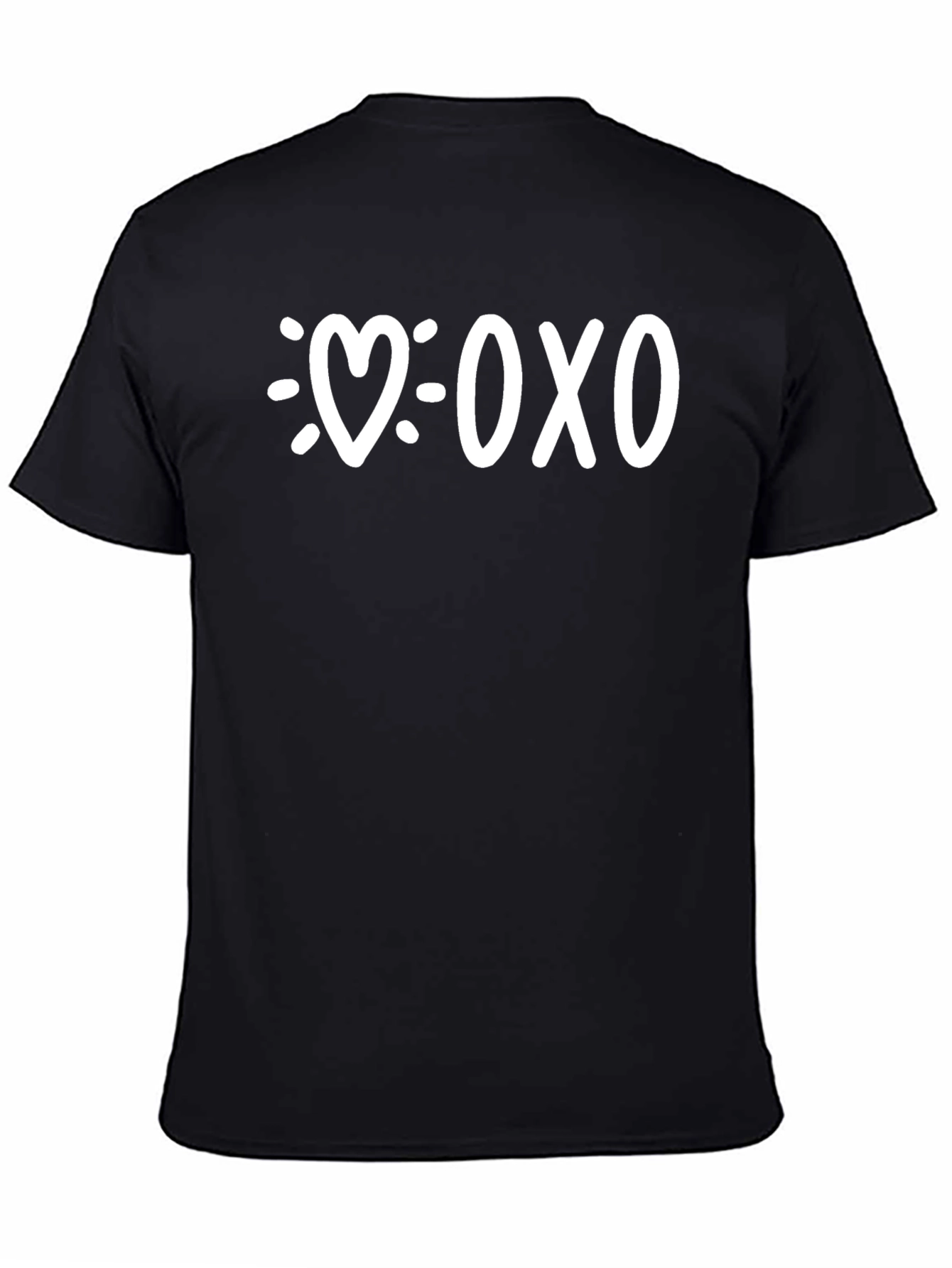Hugs and Kisses Graphic Tee - Heart XOXO